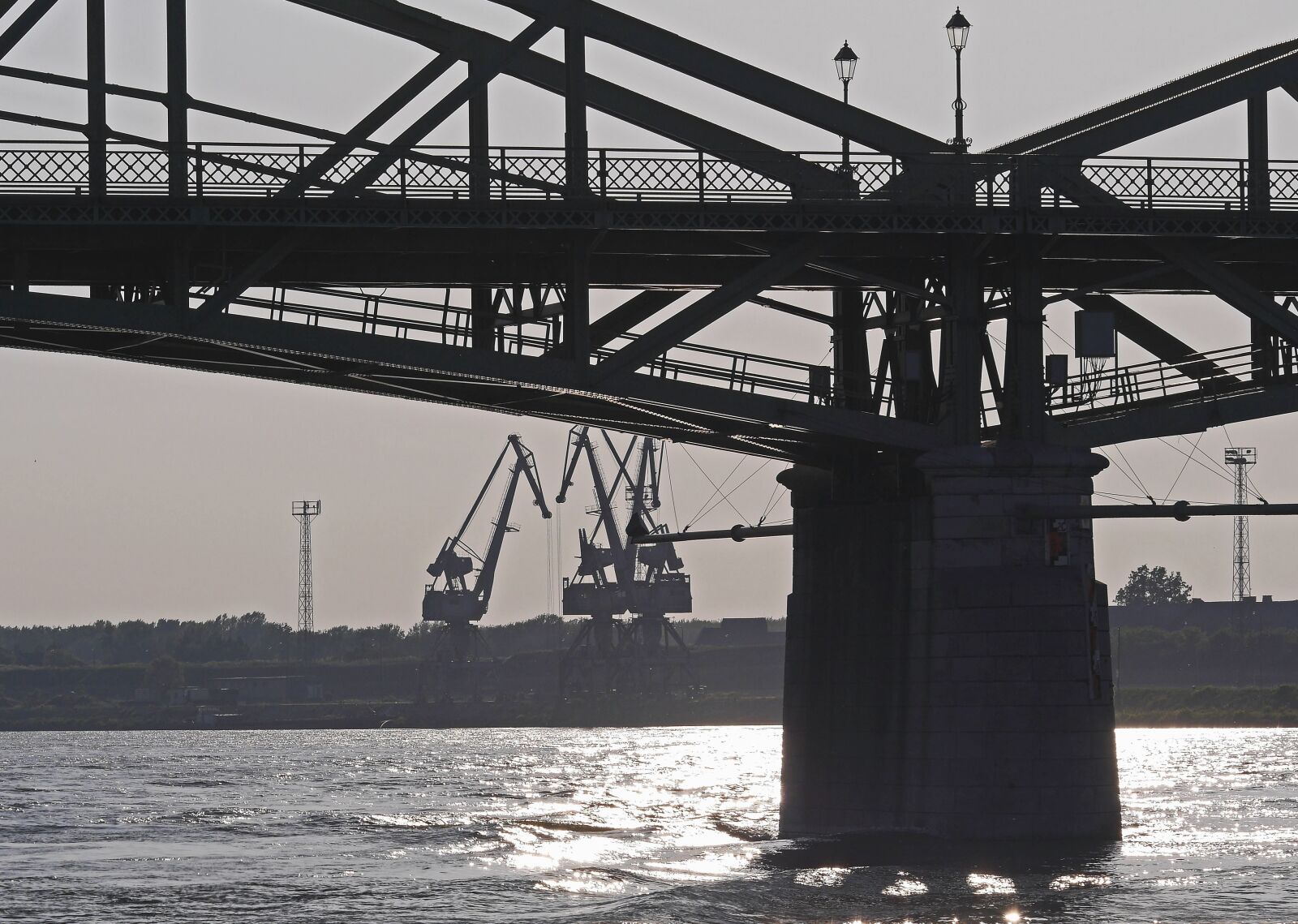 Panasonic Lumix DMC-GH3 sample photo. Bridge, river, water, pillar photography