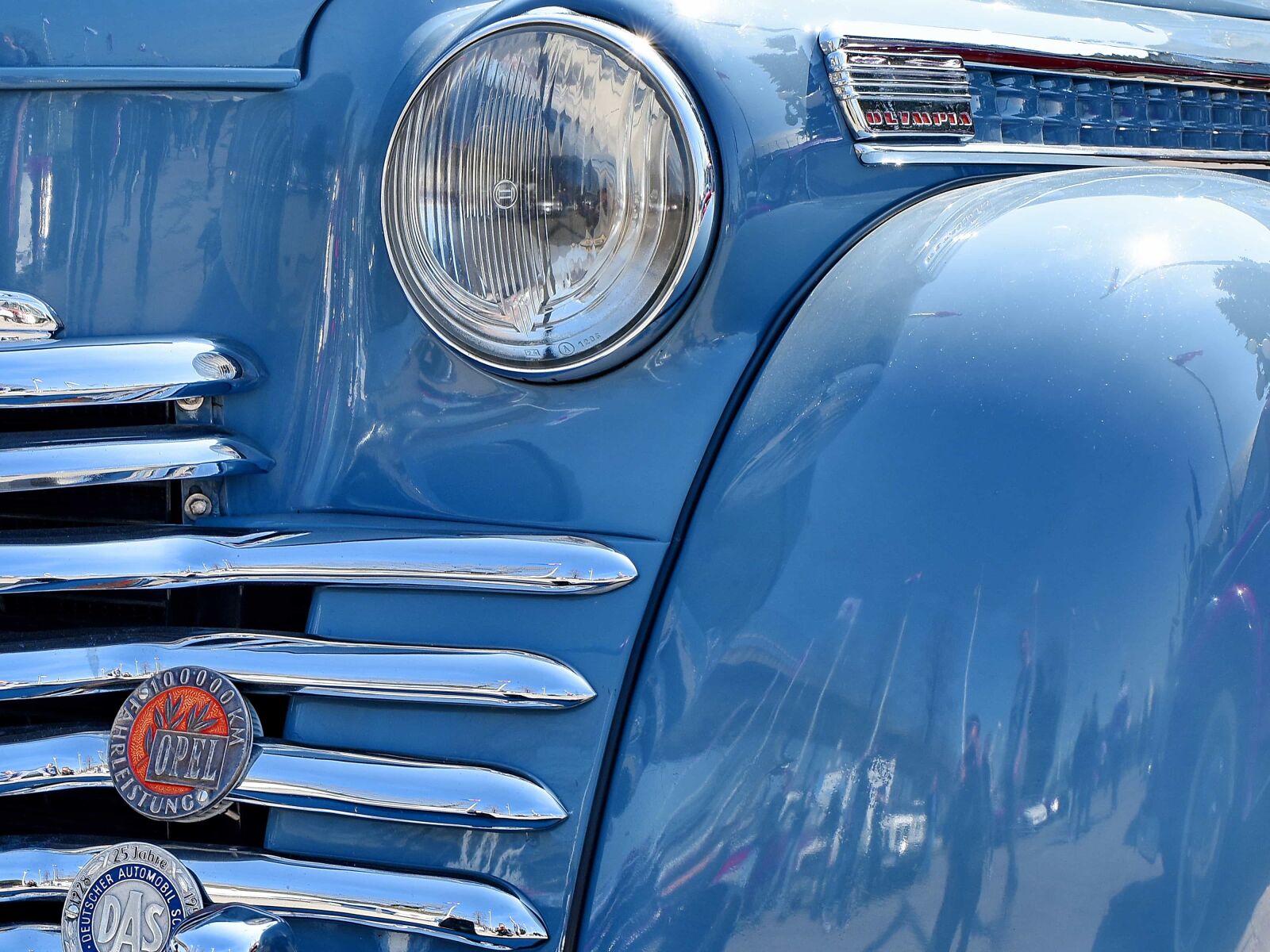 Nikon D5500 sample photo. Headlight, nostalgia, reflection, car photography