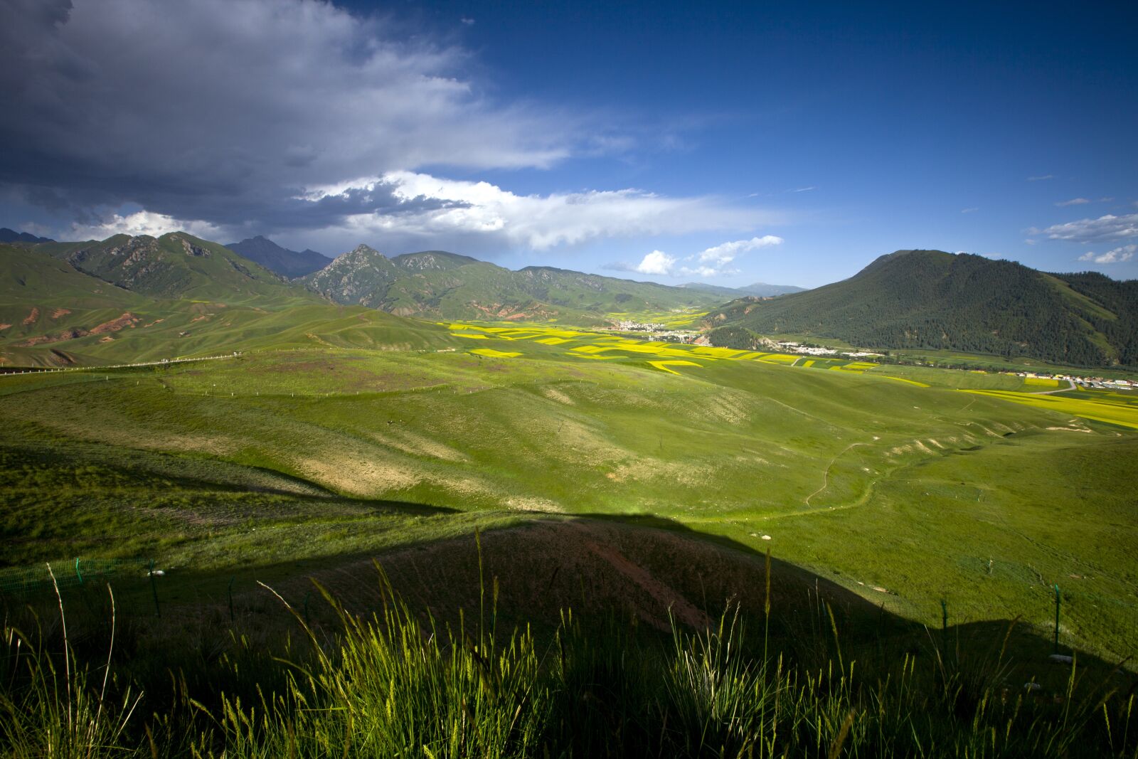 Canon EOS 5D Mark II sample photo. Qinghai, scenery, natural photography