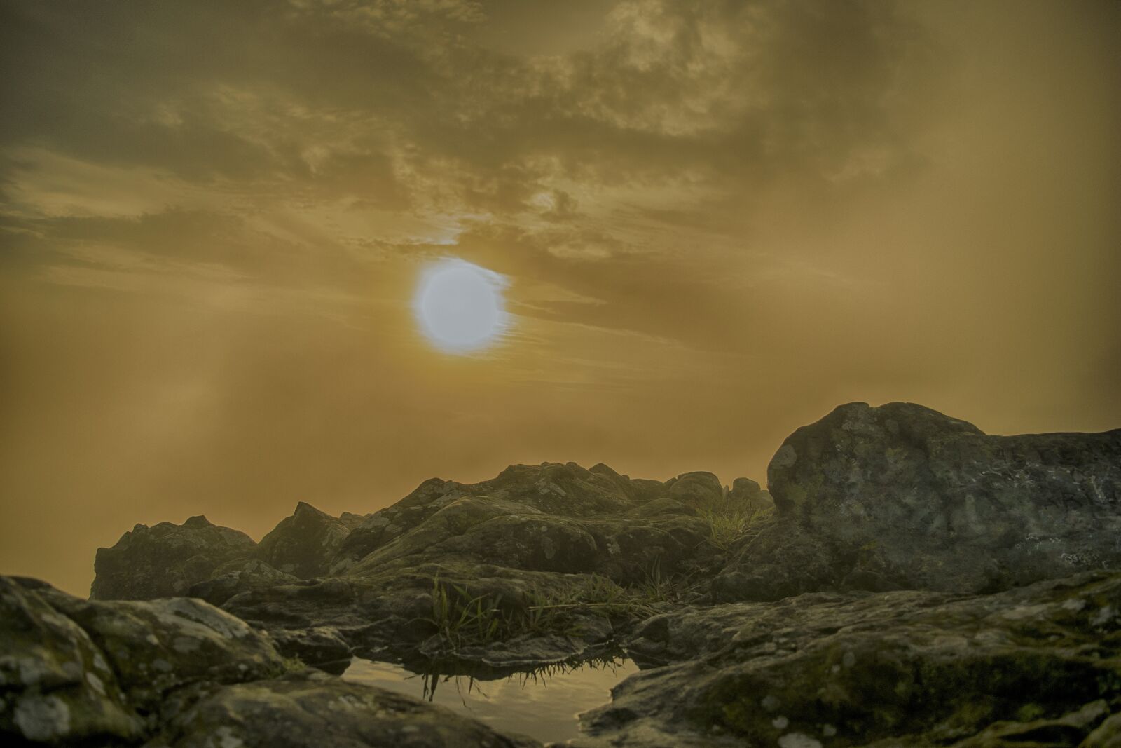 Nikon D5300 sample photo. Mountain, sunset, sun photography