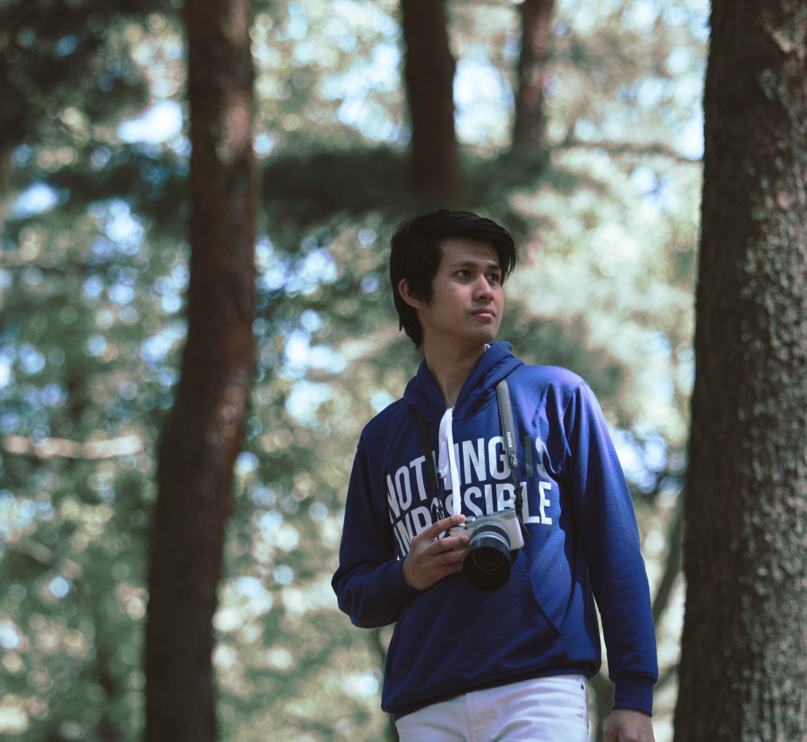 Nikon D7100 sample photo. Portrait, forest, outdoor photography