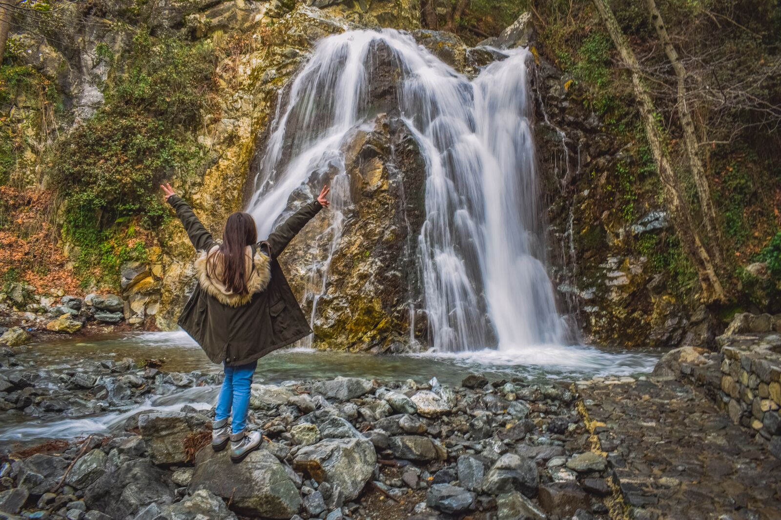 Nikon D3300 sample photo. Waterfall, water, nature photography
