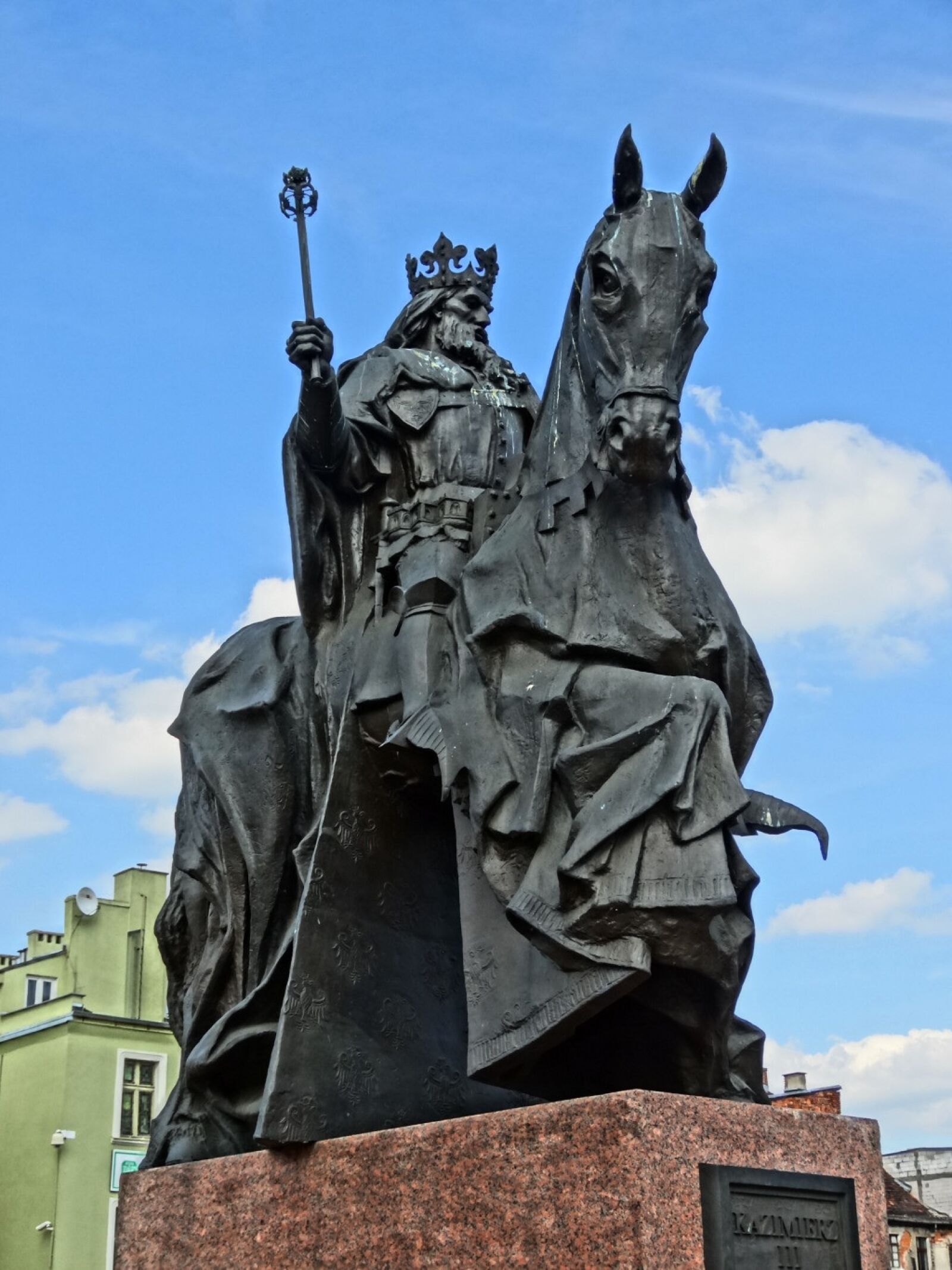 Sony Cyber-shot DSC-HX20V sample photo. Kazimierz wielki, monument, bydgoszcz photography