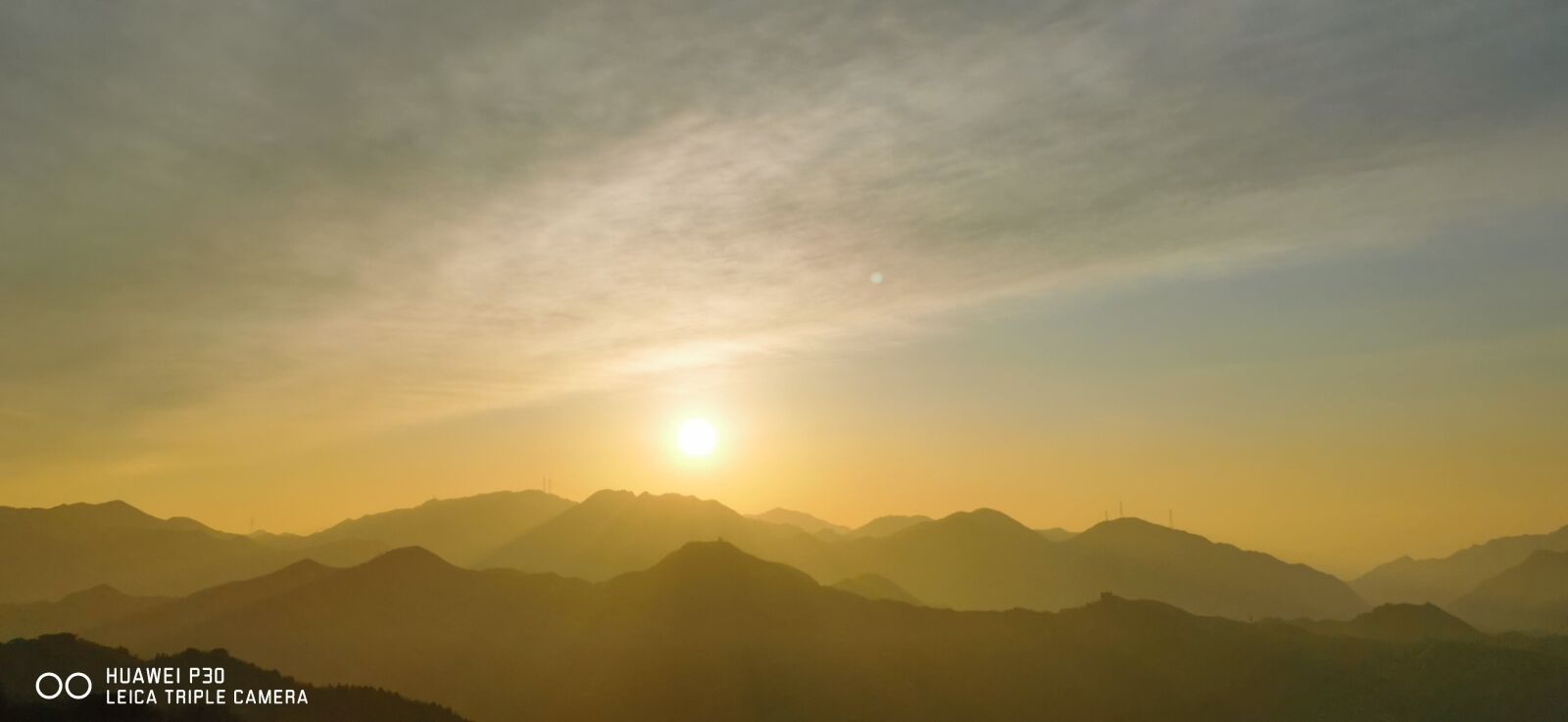 HUAWEI P30 sample photo. The great wall, the photography