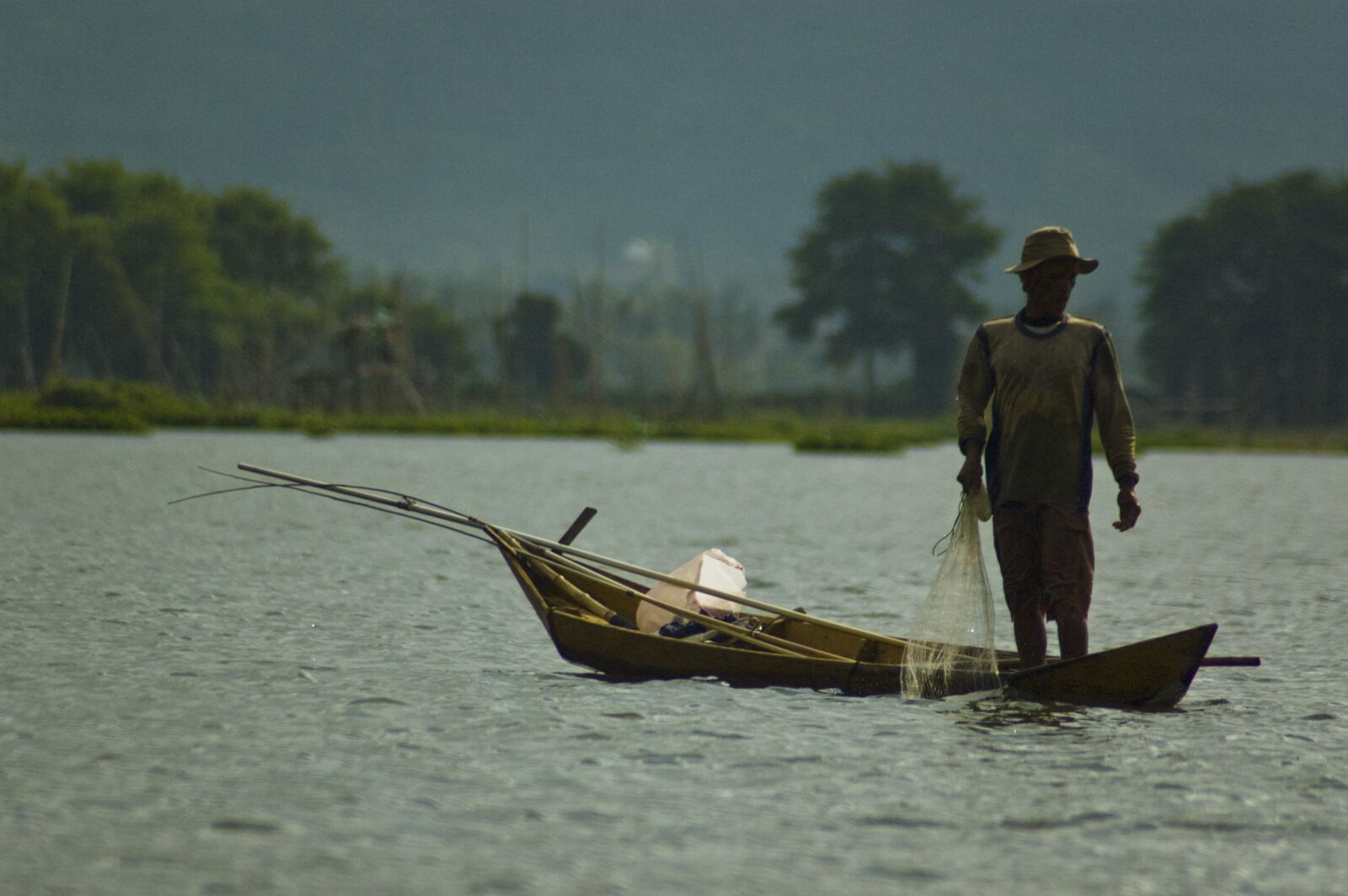 Nikon D70s sample photo. Labor, worker, fishing photography