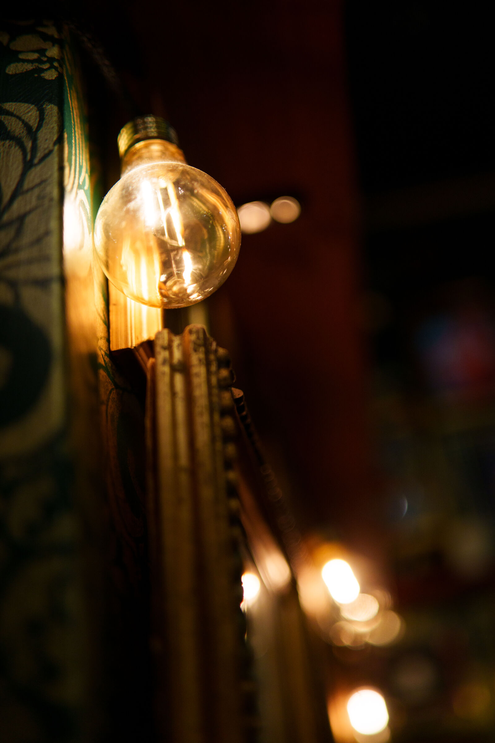 Samyang AF 35mm F1.4 P sample photo. Decoration lamp photography