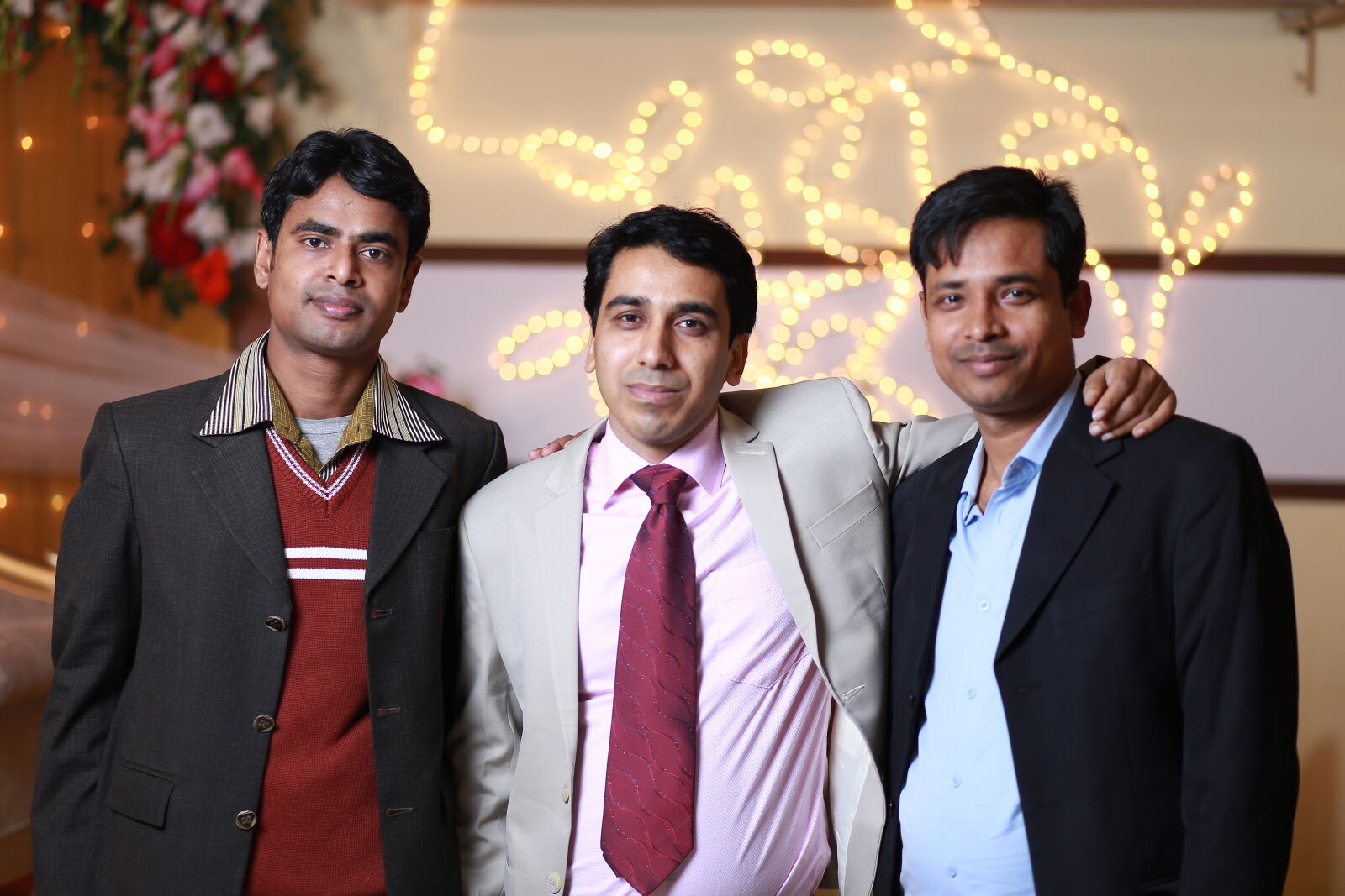 Canon EOS 6D sample photo. Three, men, in, formal photography