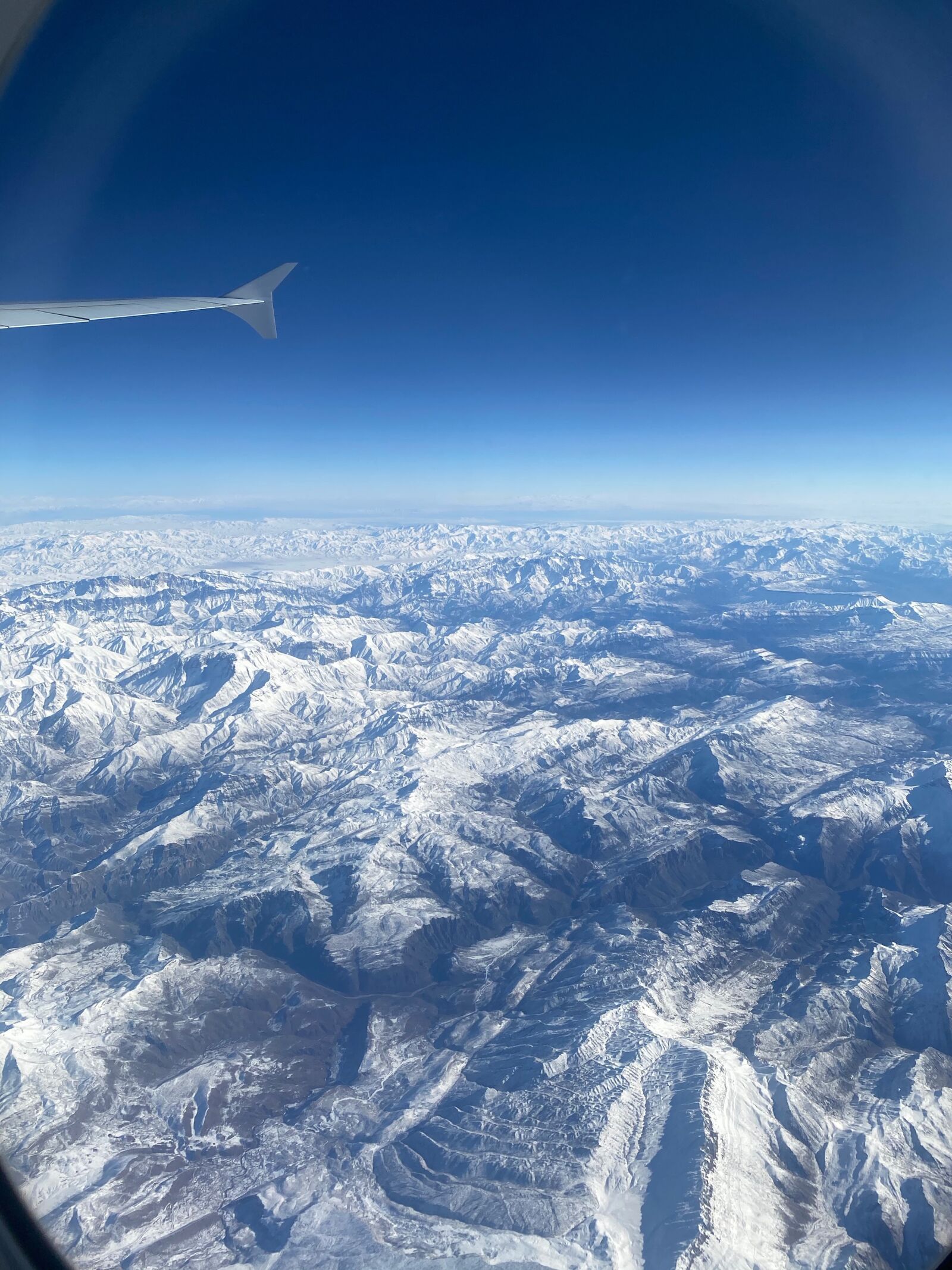 Apple iPhone 11 sample photo. View, plane, mountains photography