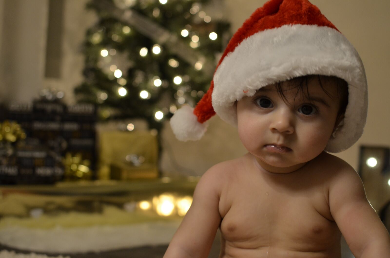 Nikon D5100 sample photo. Christmas, baby boy, xmas photography