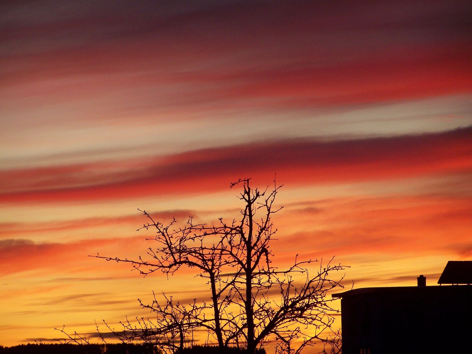 Kodak EASYSHARE Z710 ZOOM DIGITAL CAMERA sample photo. Sky, afterglow, sunset photography