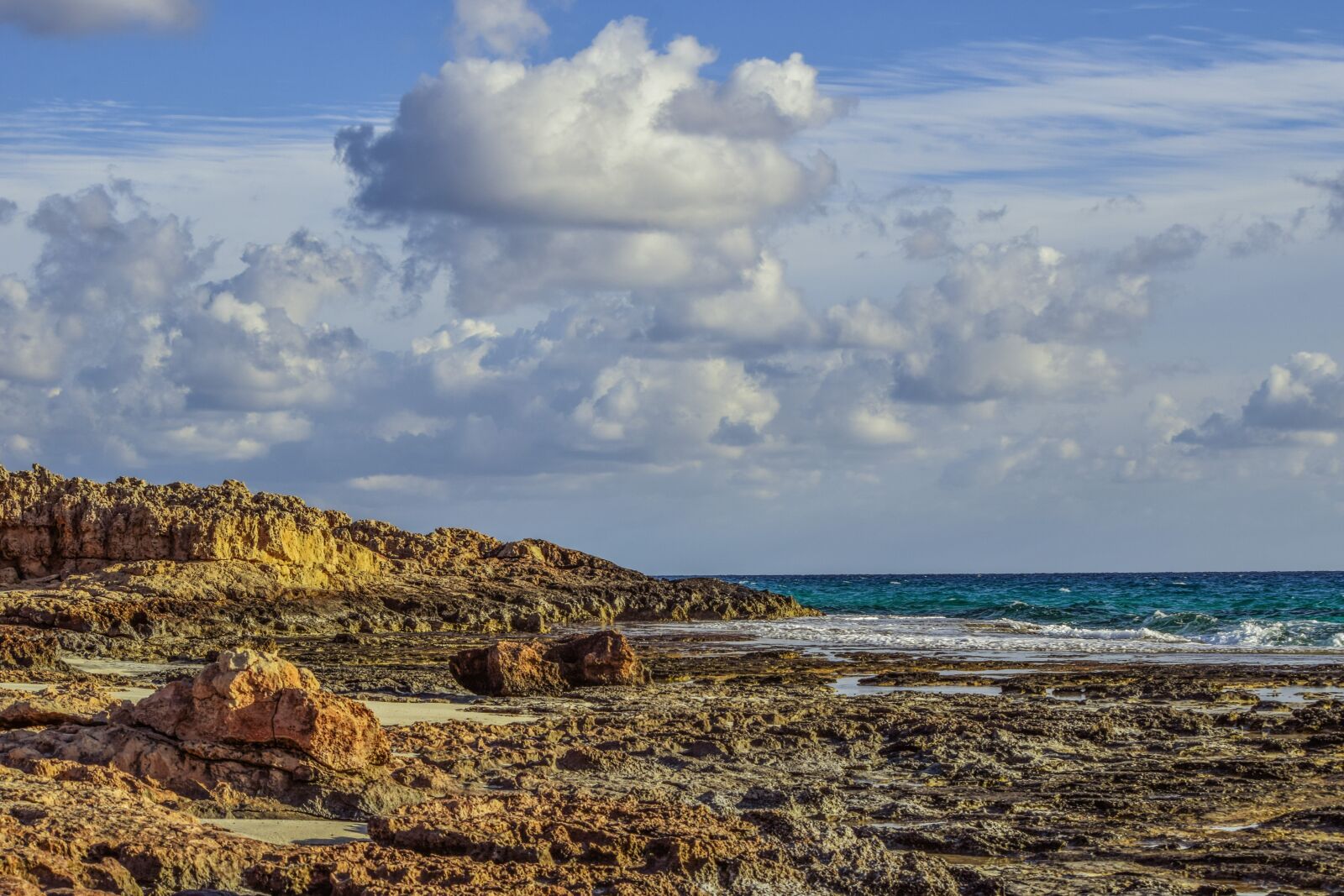 Nikon D3300 sample photo. Rocky coast, sky, clouds photography