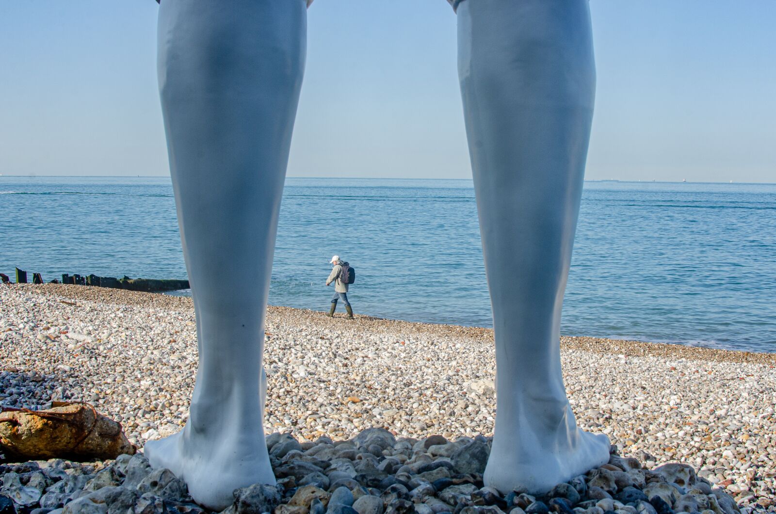 Nikon D7000 sample photo. Man, sea, harbour photography