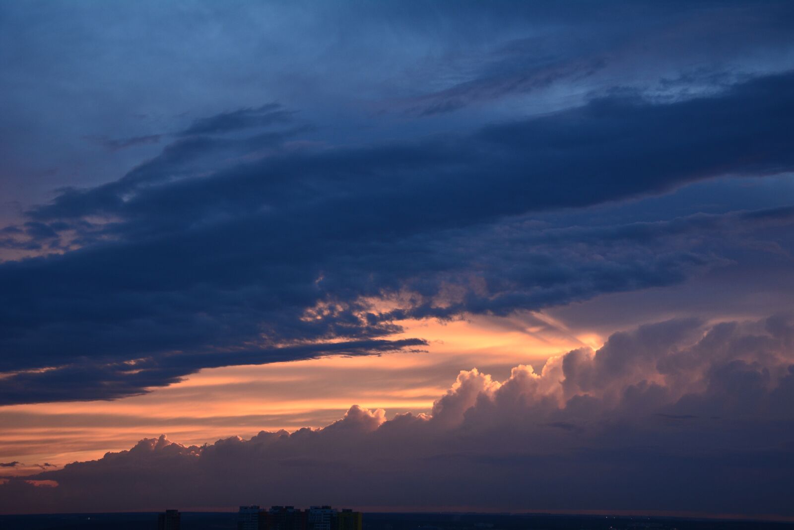 Nikon D7100 sample photo. Sunset, clouds, sun photography