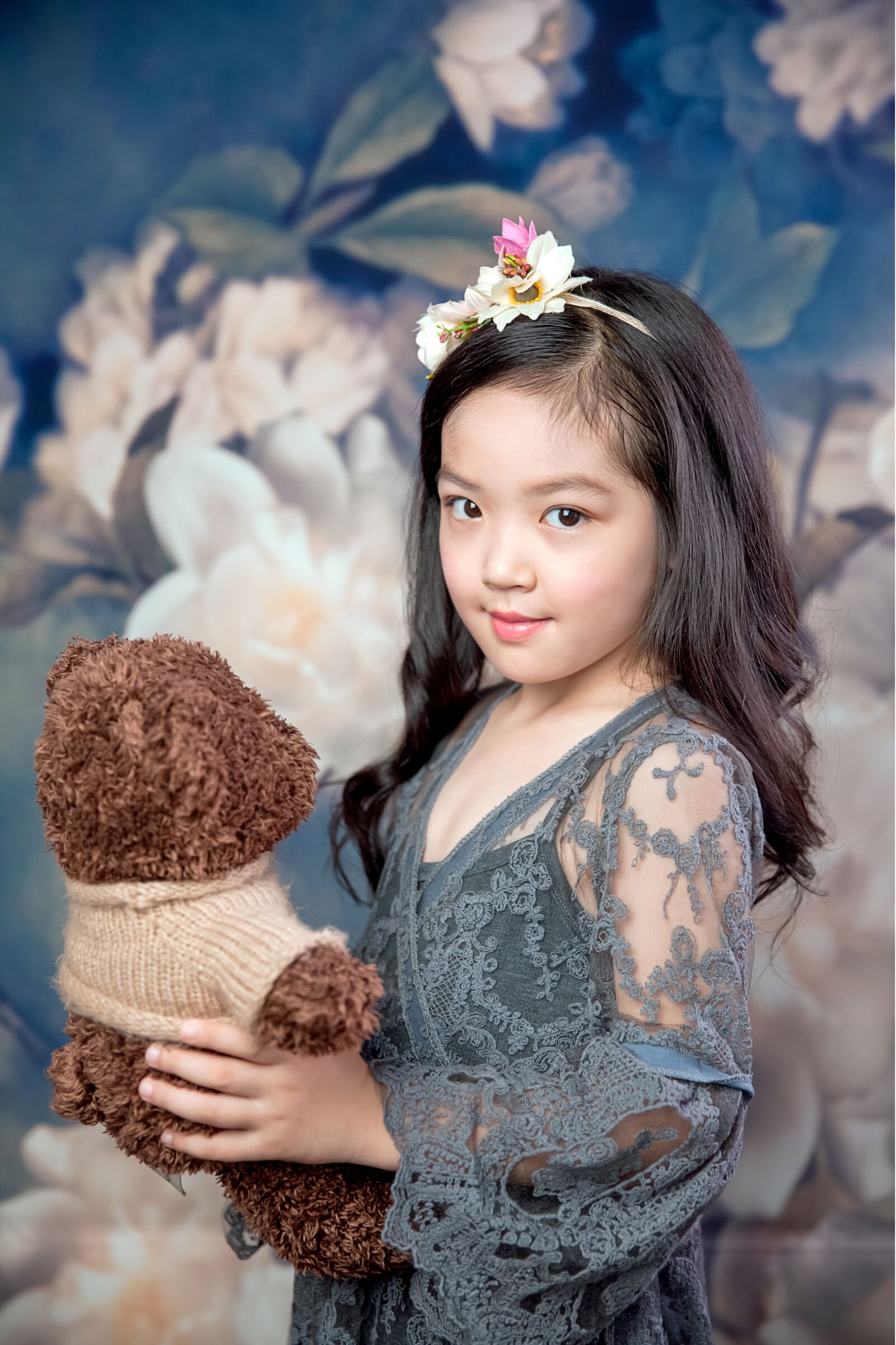 Canon EOS 5D Mark II sample photo. The little girl, cute photography