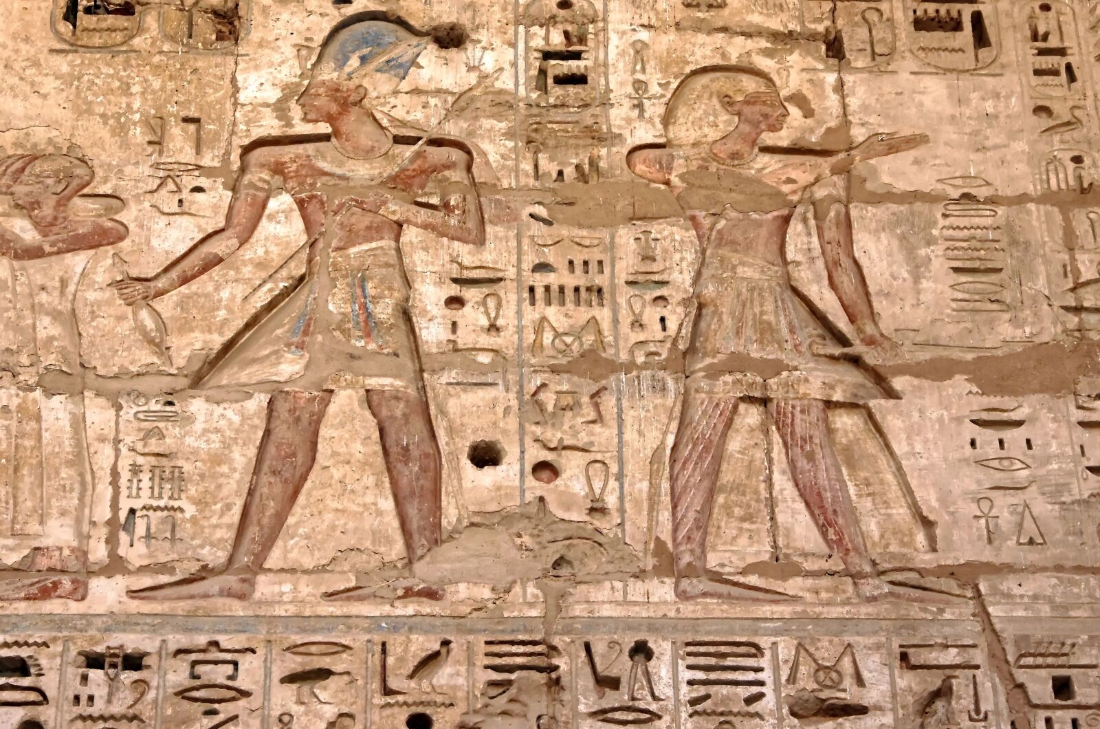 Pentax K-5 sample photo. Egypt, thebes, medinet-habu photography