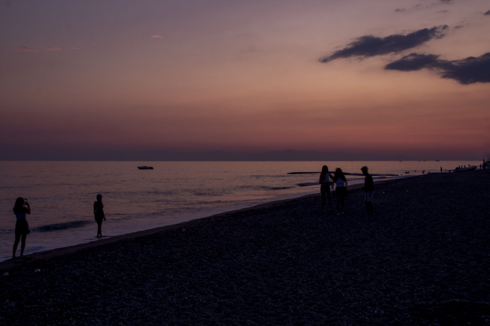 Canon EOS 1300D (EOS Rebel T6 / EOS Kiss X80) sample photo. Turkey, sunset, sea photography