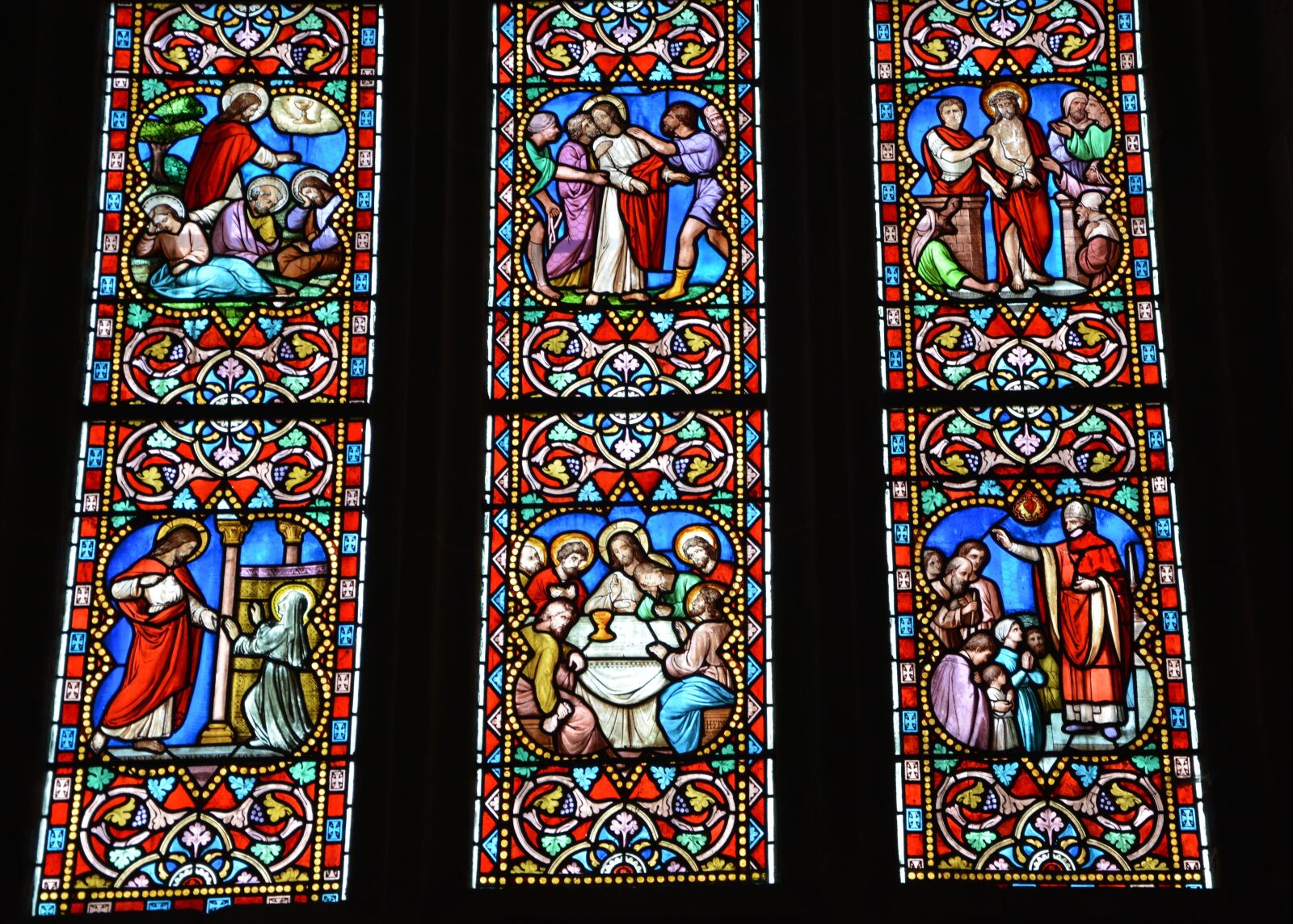 Nikon D5200 sample photo. Stained glass windows, church photography
