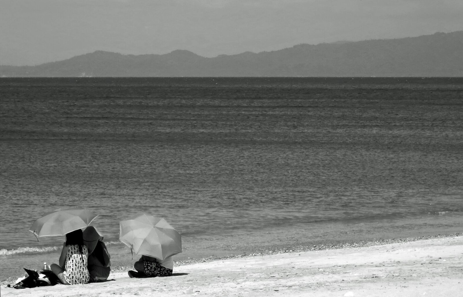 Canon PowerShot S100 sample photo. Umbrella, beach, summer photography
