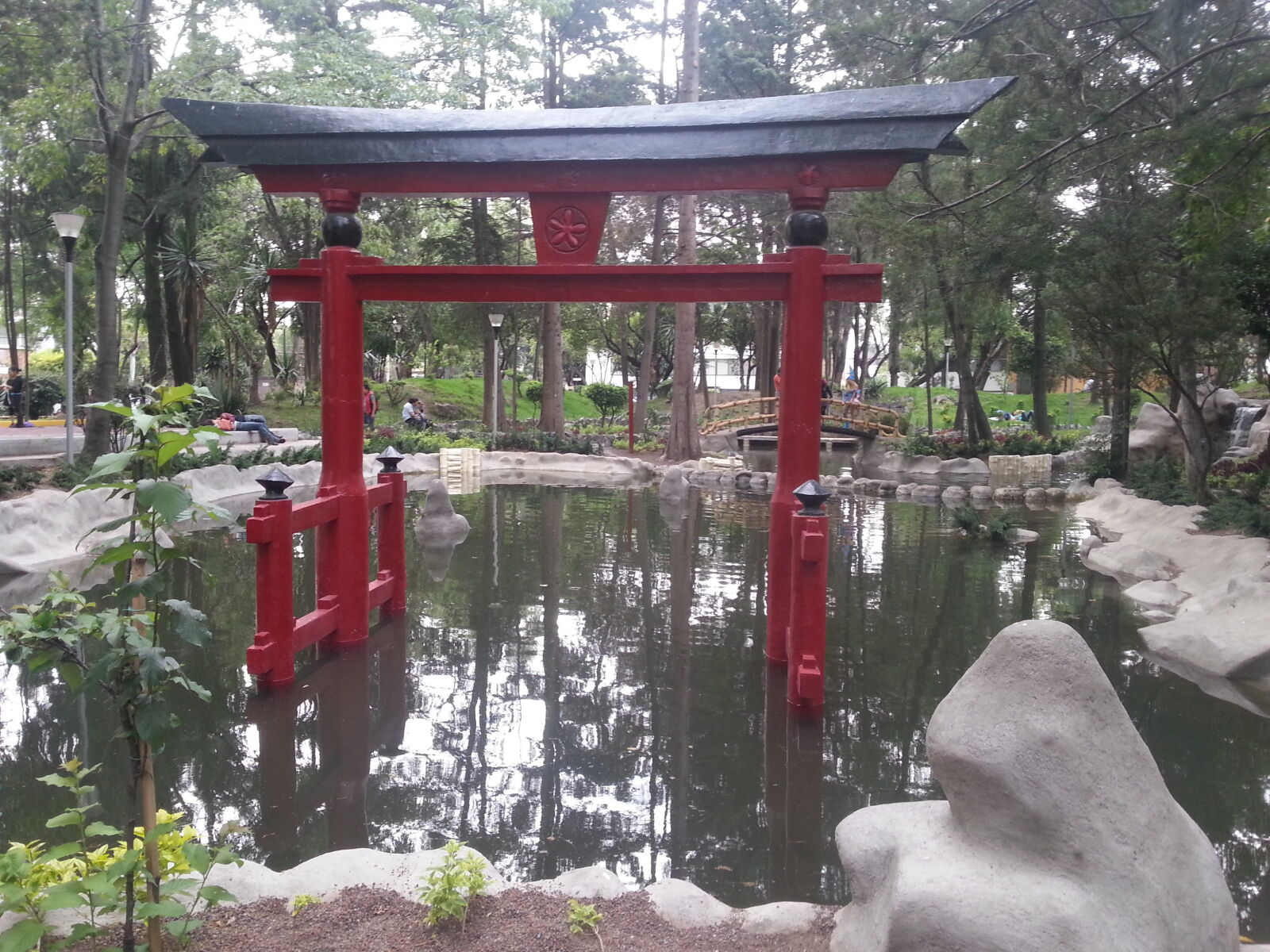 Samsung Galaxy S3 sample photo. Japanese garden, park, architecture photography