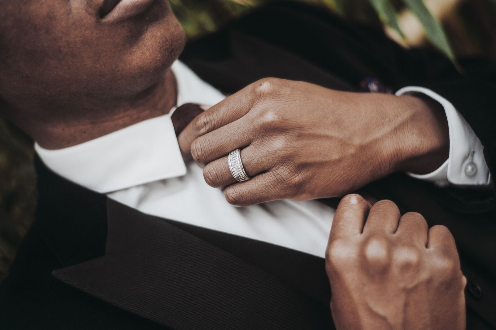 Nikon D3 sample photo. Coat, designer suit, hand photography