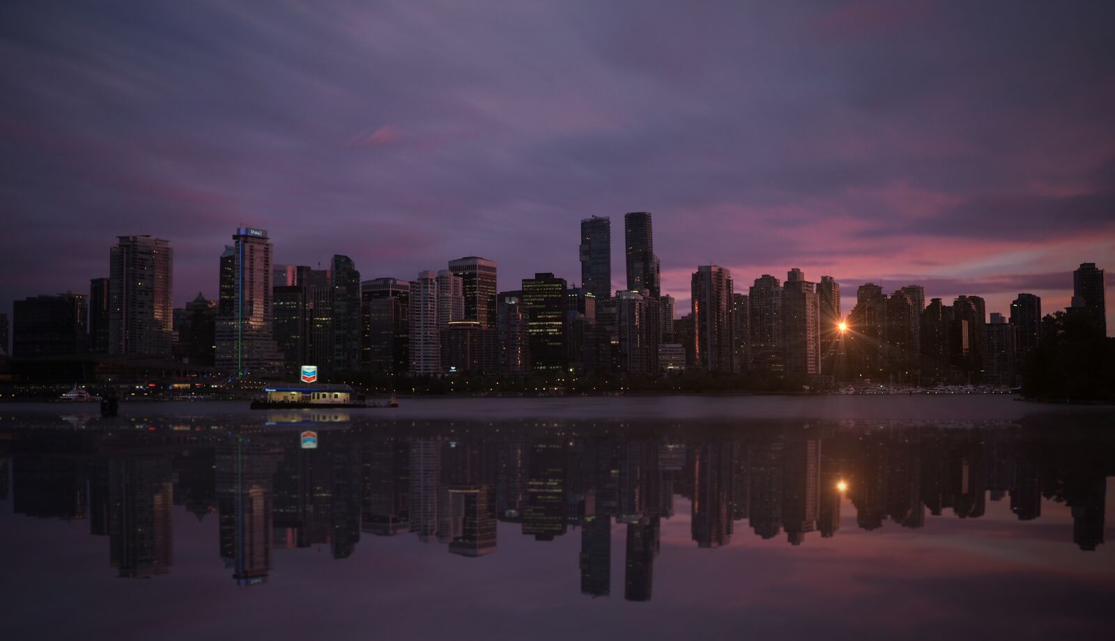 Olympus OM-D E-M10 sample photo. Vancouver, skyline, skyscraper photography