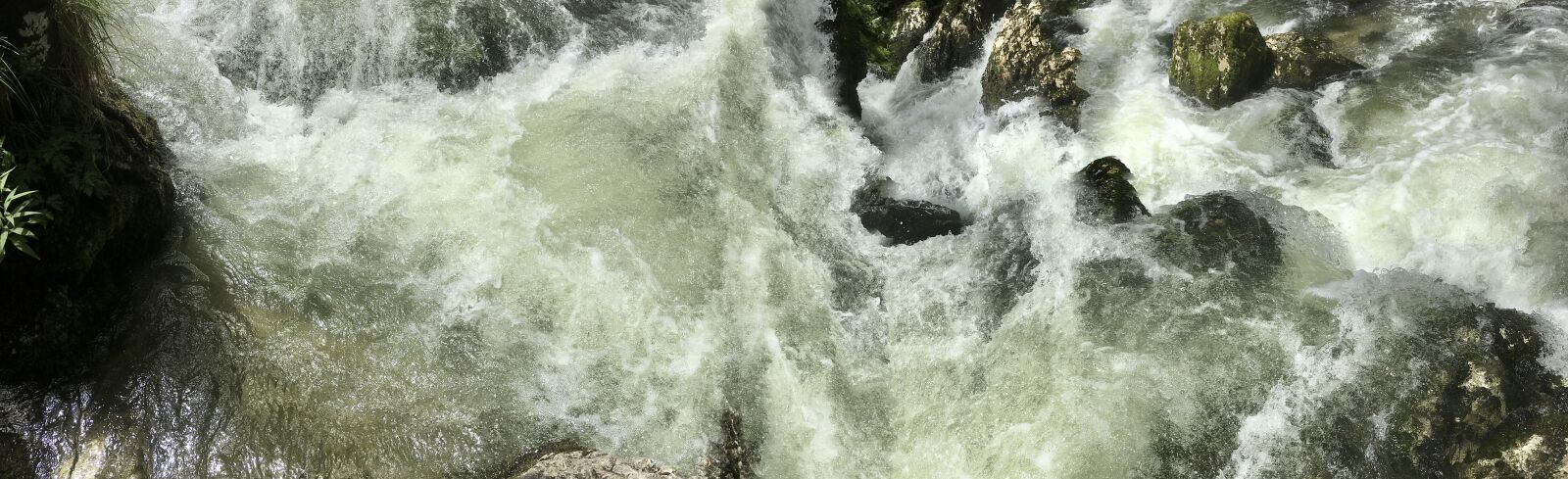iPhone 6s back camera 4.15mm f/2.2 sample photo. Mountain stream, clear, water photography