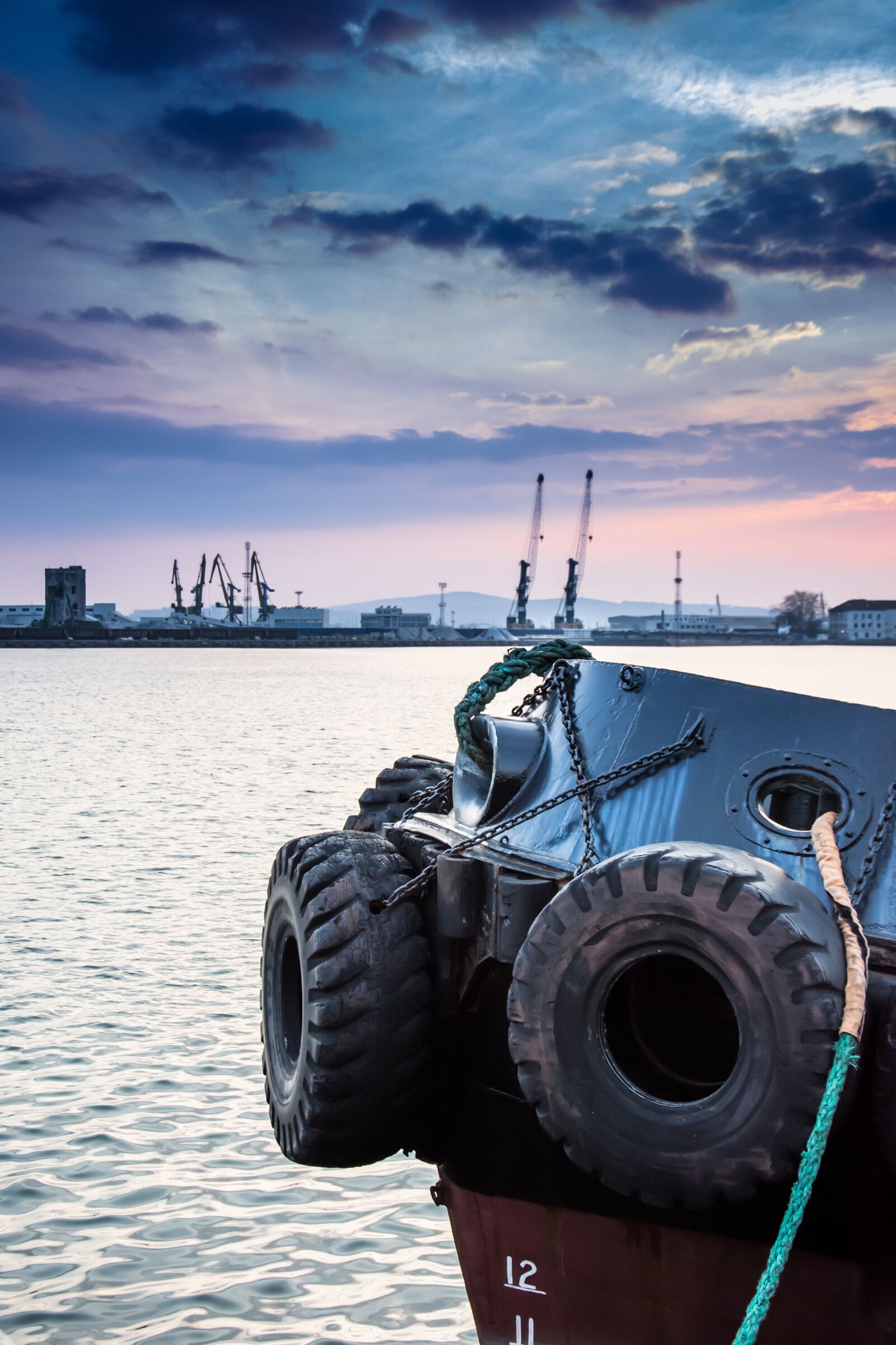 Nikon D7200 sample photo. Tug boat, port, towage photography