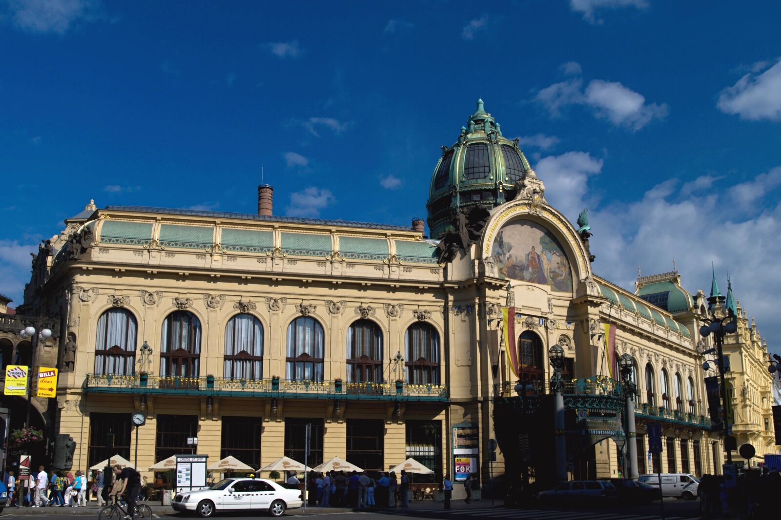 Nikon D90 sample photo. Municipal house, sights, prague photography