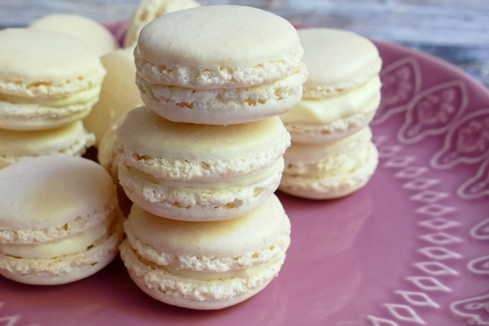Panasonic Lumix DMC-FZ1000 sample photo. Macarons, meringue, dessert photography