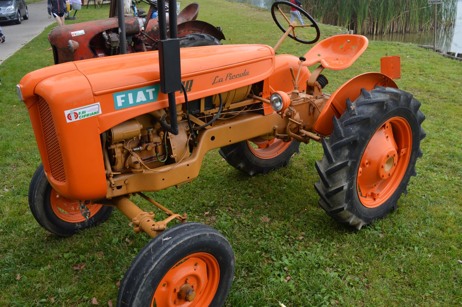 Nikon D3200 sample photo. Machine, wheel, agricultural tractor photography