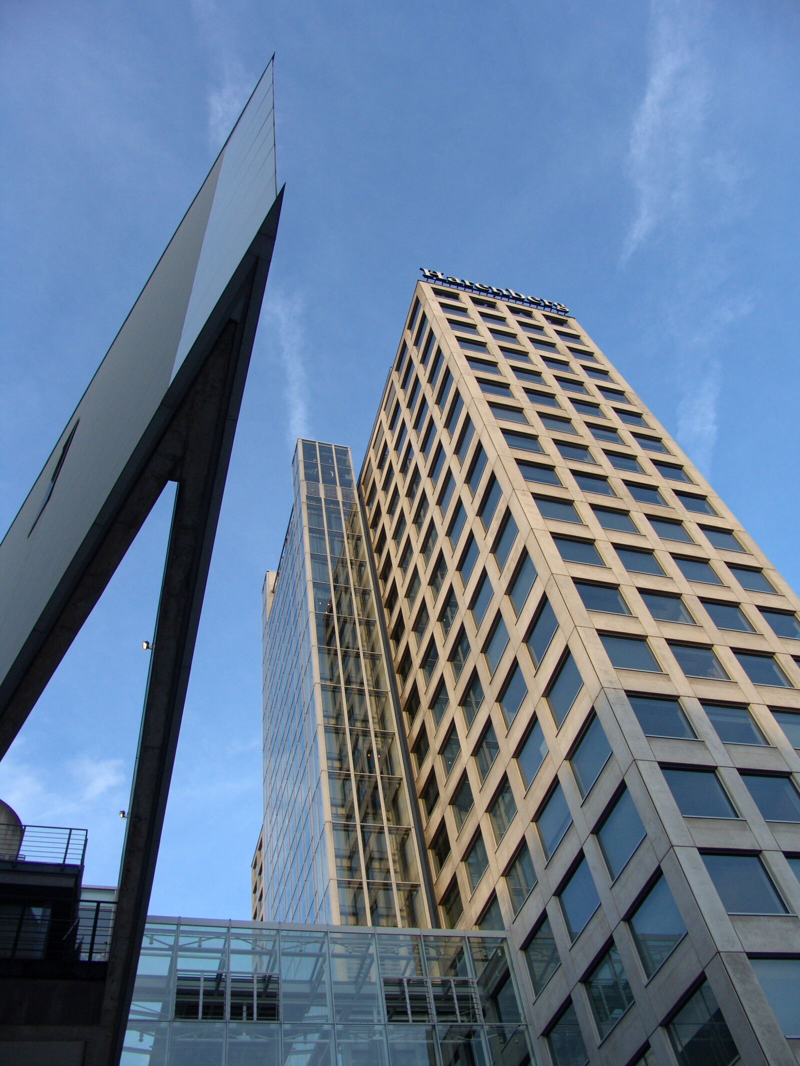 Sony DSC-F828 sample photo. Facade, glass facade, skyscraper photography