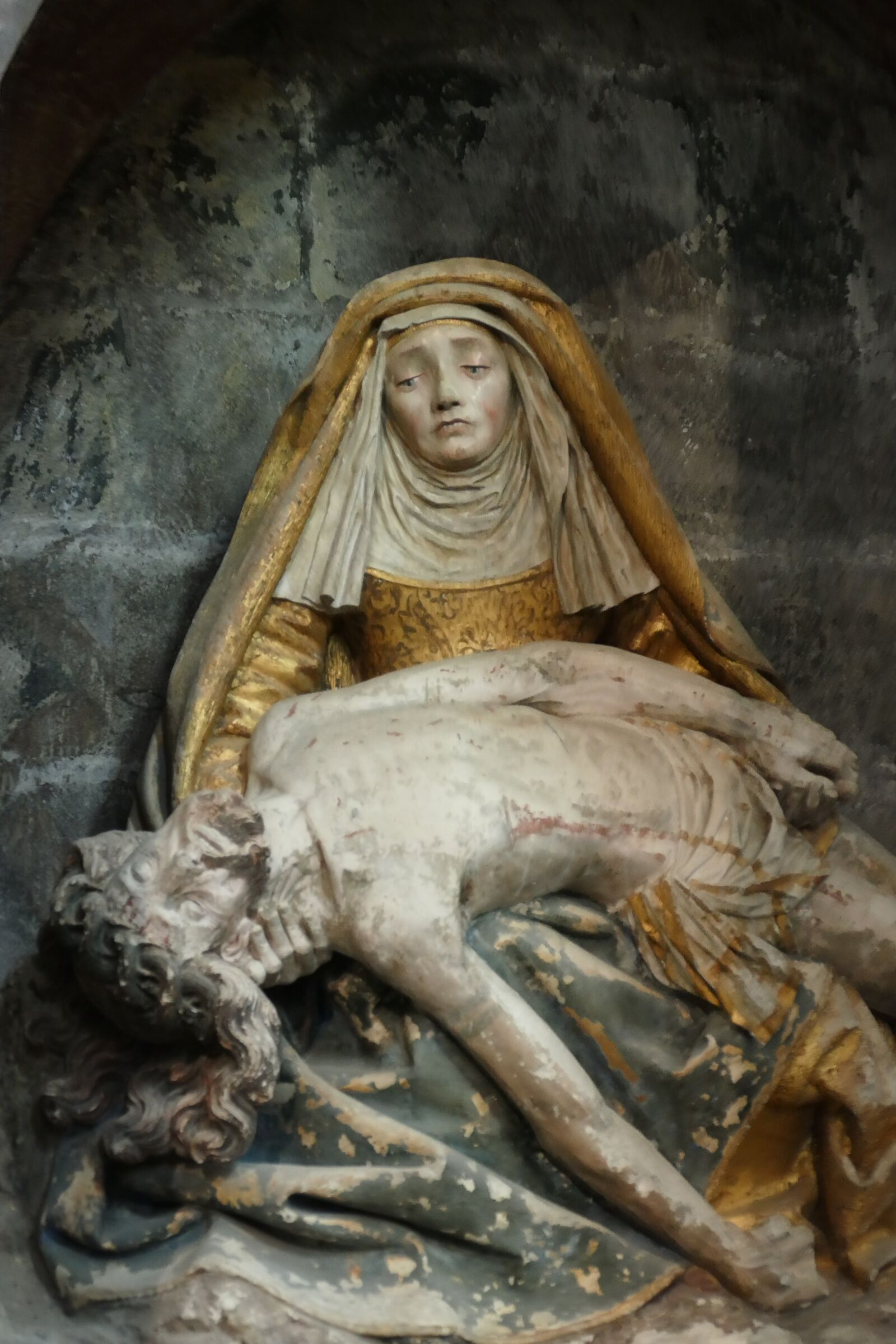 Panasonic Lumix DMC-FZ1000 sample photo. Pieta, maria, christ photography