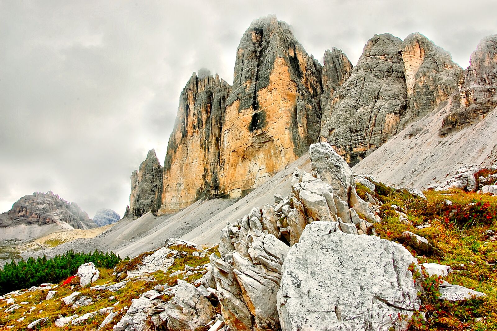 Nikon D40 sample photo. Tre cime, sesto, alm photography