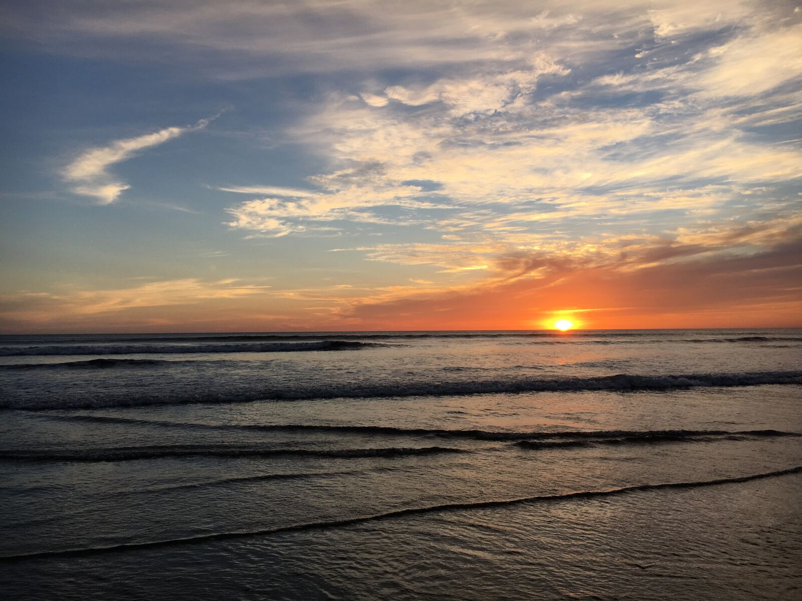 Apple iPhone 6s sample photo. Sunset, beach, nicaragua photography
