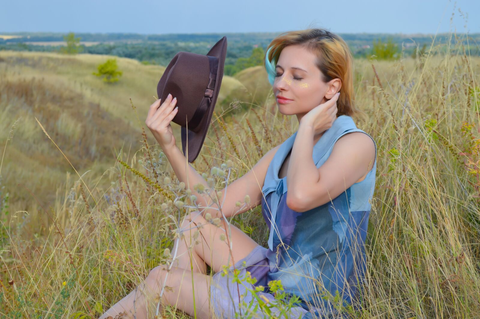 Nikon D3200 sample photo. Woman, model, country girl photography
