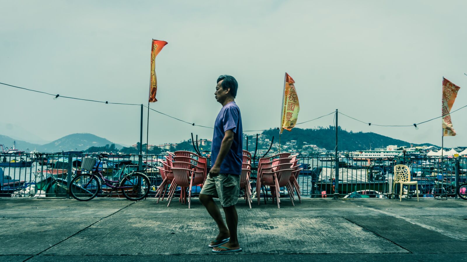 Sony E 16-50mm F3.5-5.6 PZ OSS sample photo. Hong kong, walking, port photography