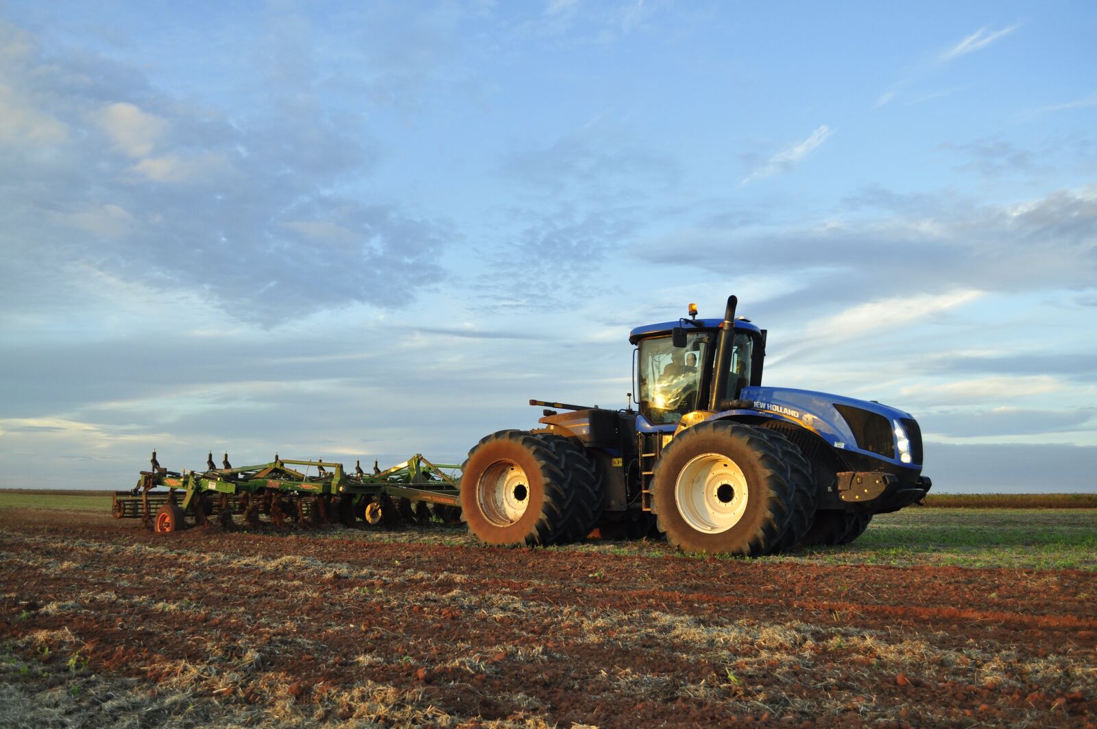 Nikon D5000 sample photo. Tractor, cotton, agriculture photography