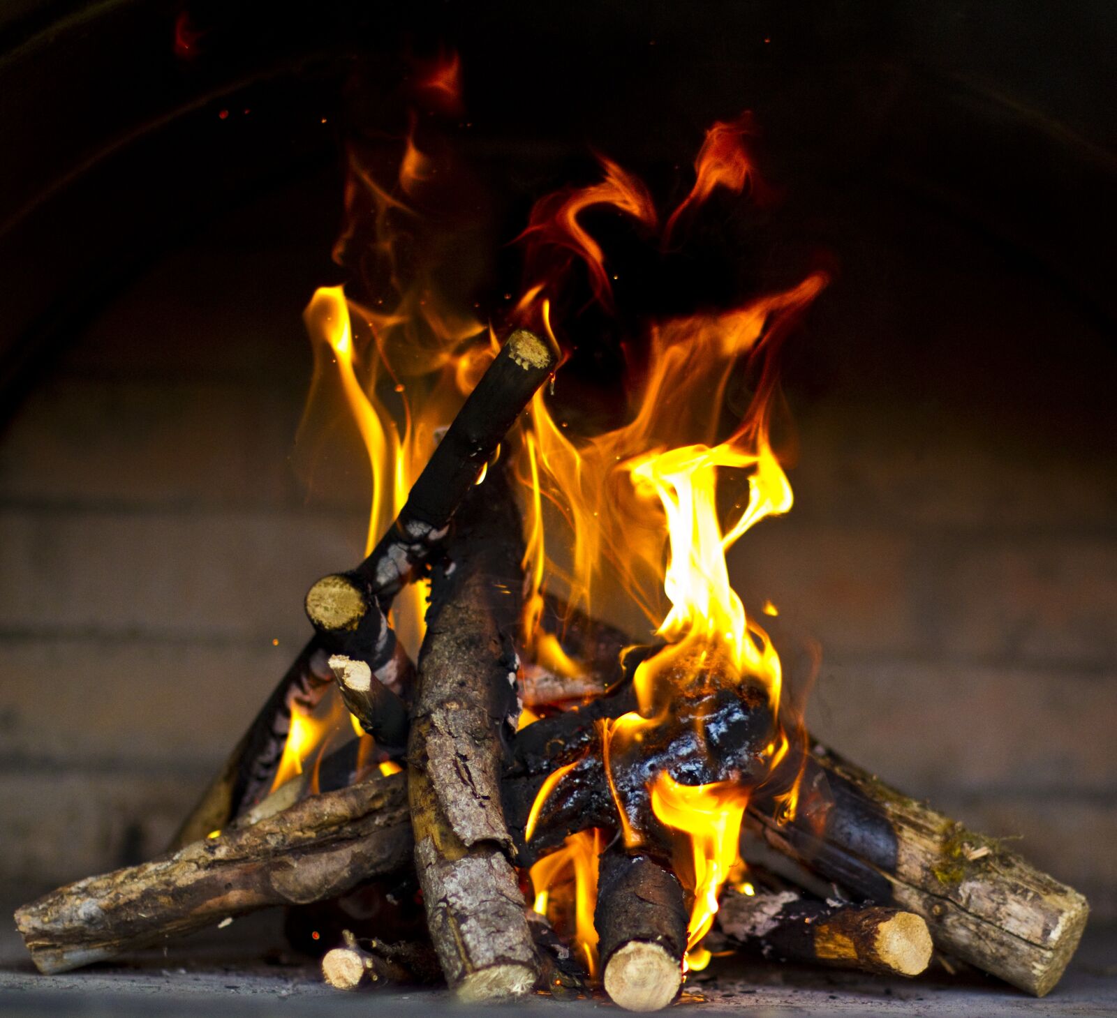 Canon EOS 7D sample photo. Fire, wood, flame photography
