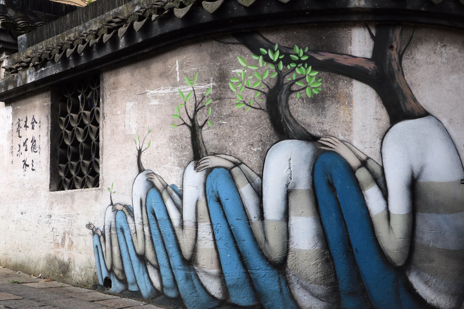 Canon EOS 750D (EOS Rebel T6i / EOS Kiss X8i) sample photo. Shanghai, fengjing ancient town photography