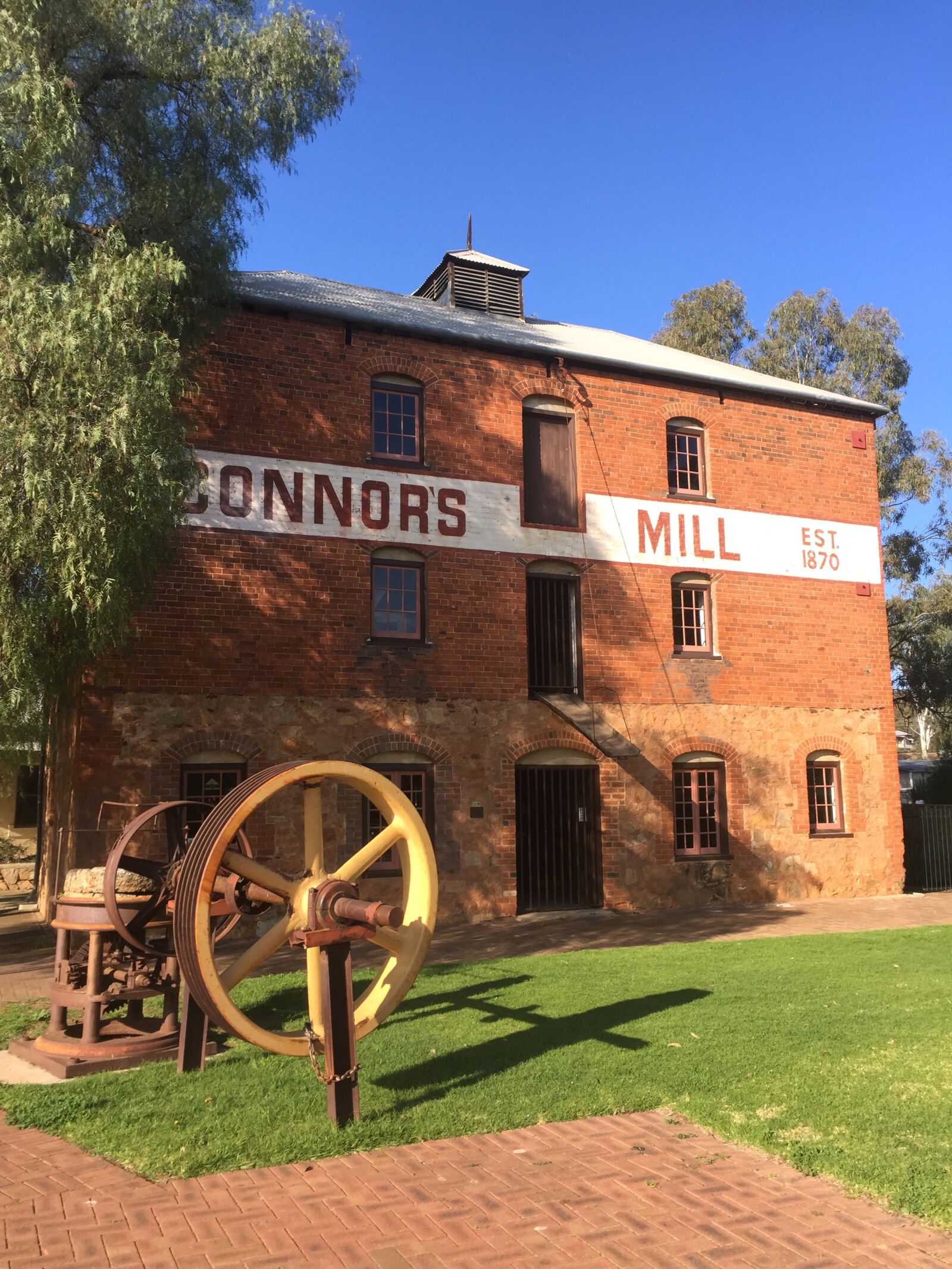 Apple iPhone 6 sample photo. Connors, mill, vintage photography
