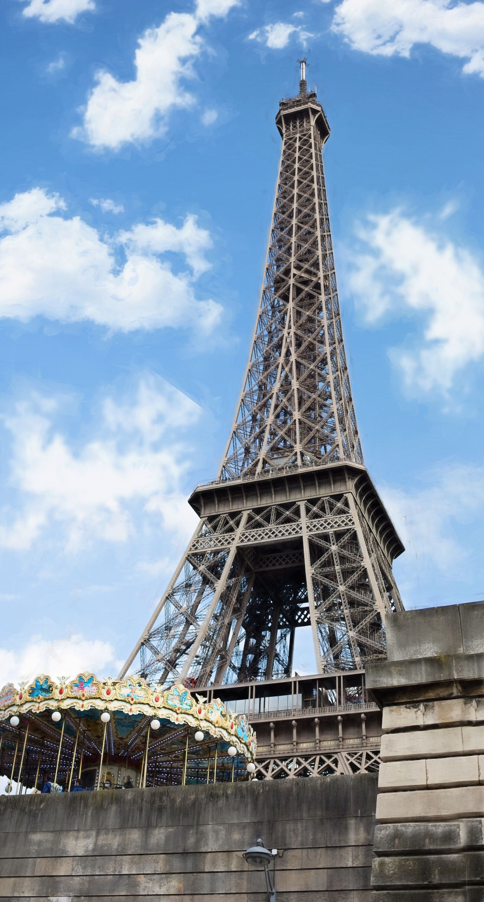 Canon EF 50mm F1.4 USM sample photo. Eiffel tower, paris, france photography