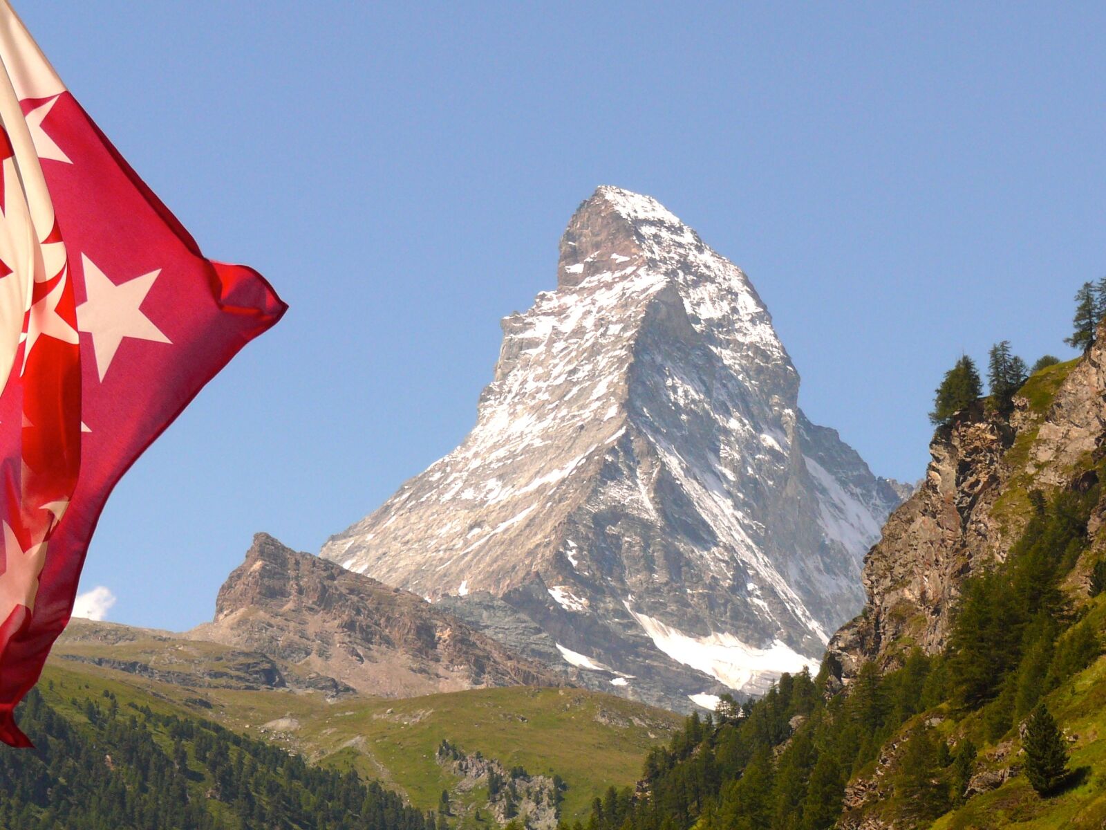 Panasonic DMC-TZ1 sample photo. Matterhorn, zermatt, switzerland photography
