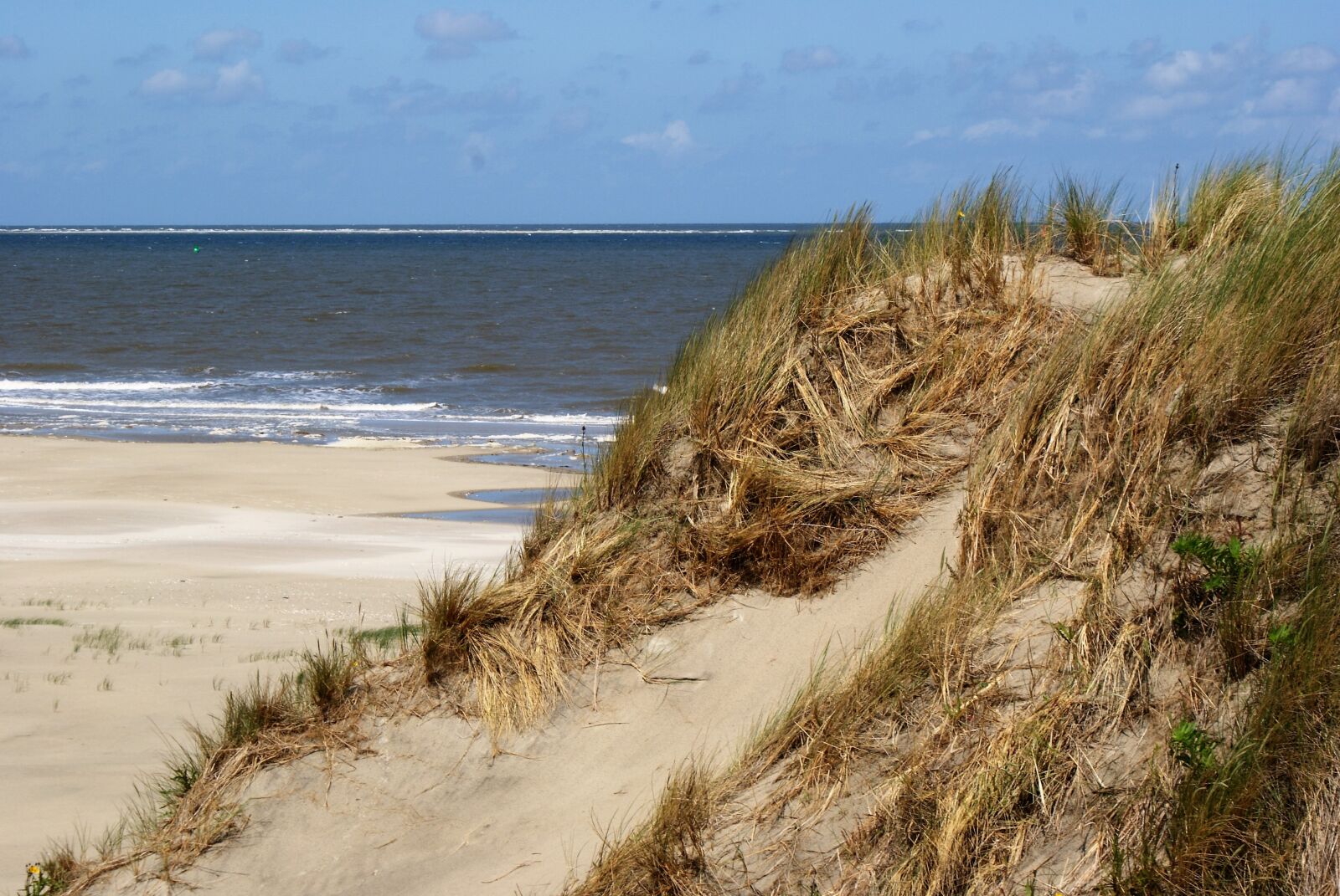 Sony Alpha DSLR-A300 sample photo. Borkum, north sea, beach photography