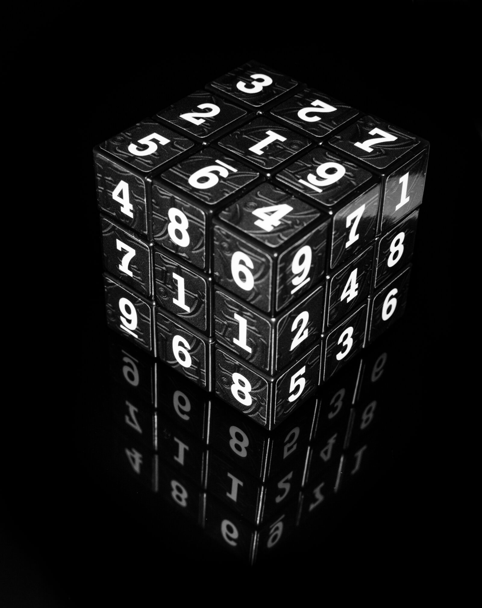 Nikon D5100 sample photo. Cube, numbers, block photography