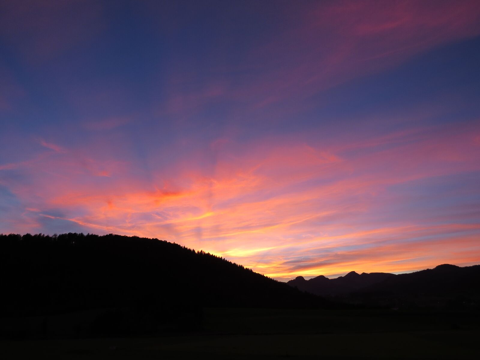Canon PowerShot SX50 HS sample photo. Sunset, heaven, twilight photography