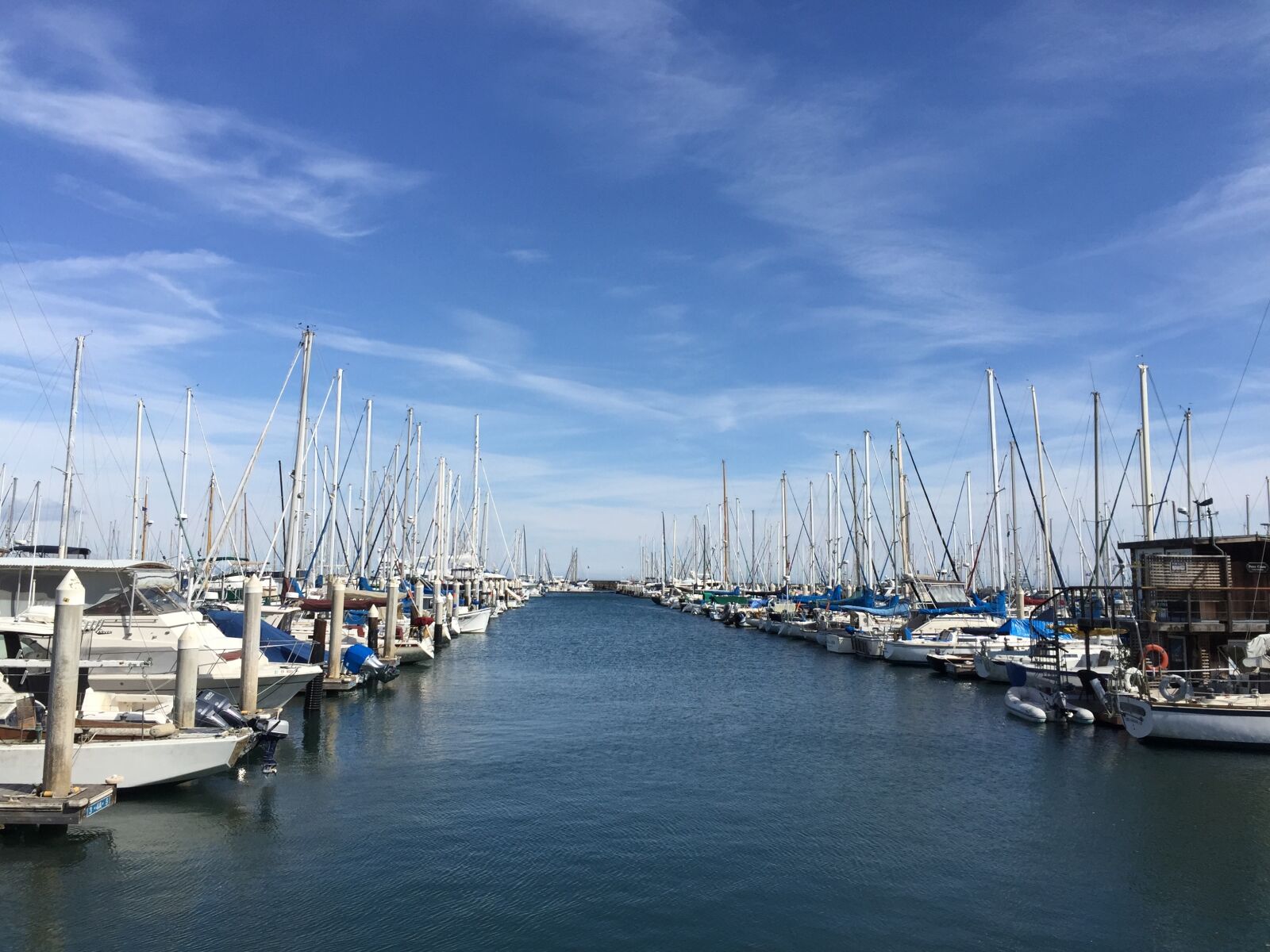 iPhone 6 Plus back camera 4.15mm f/2.2 sample photo. Marina, yachts, sea photography