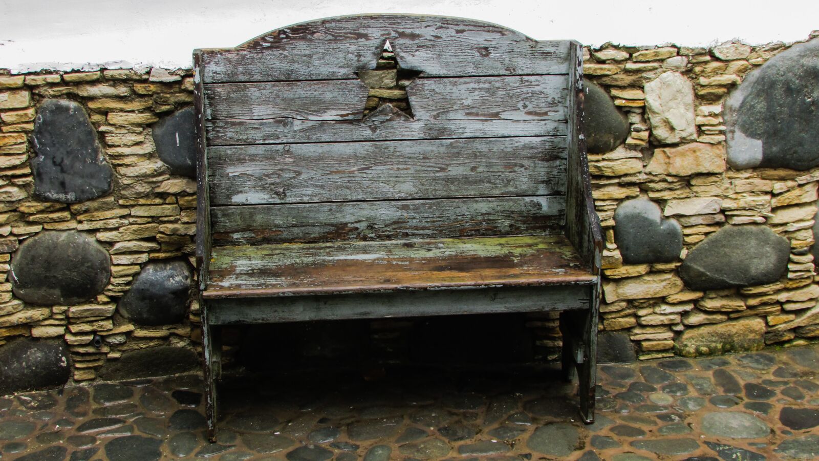 Canon PowerShot SX400 IS sample photo. Bench, wooden, rustic photography