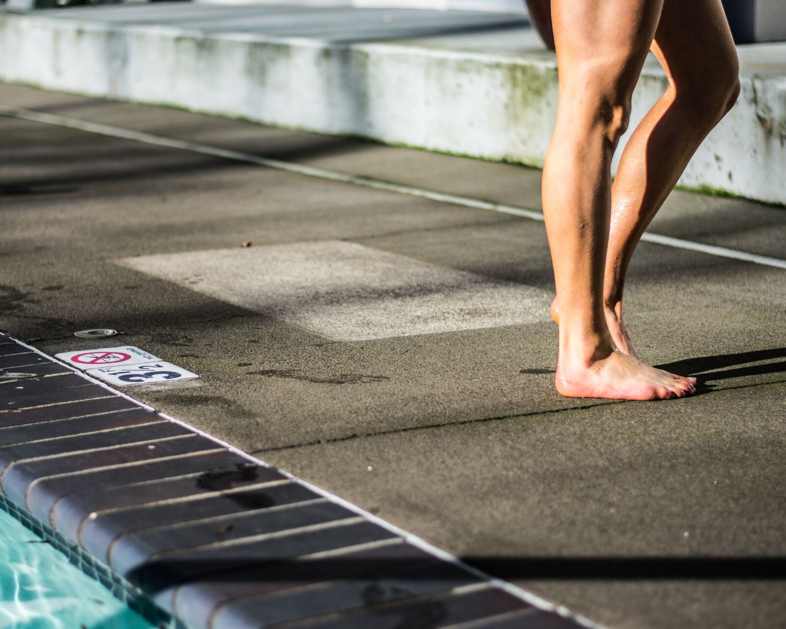 Nikon D3400 sample photo. Pool, poolside, swimming photography