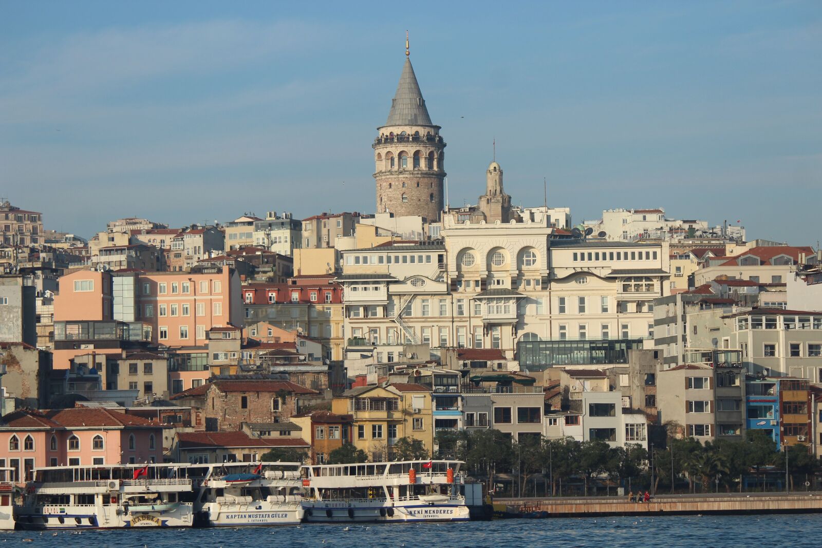 Canon EOS 1300D (EOS Rebel T6 / EOS Kiss X80) sample photo. Galata, galata tower, estuary photography