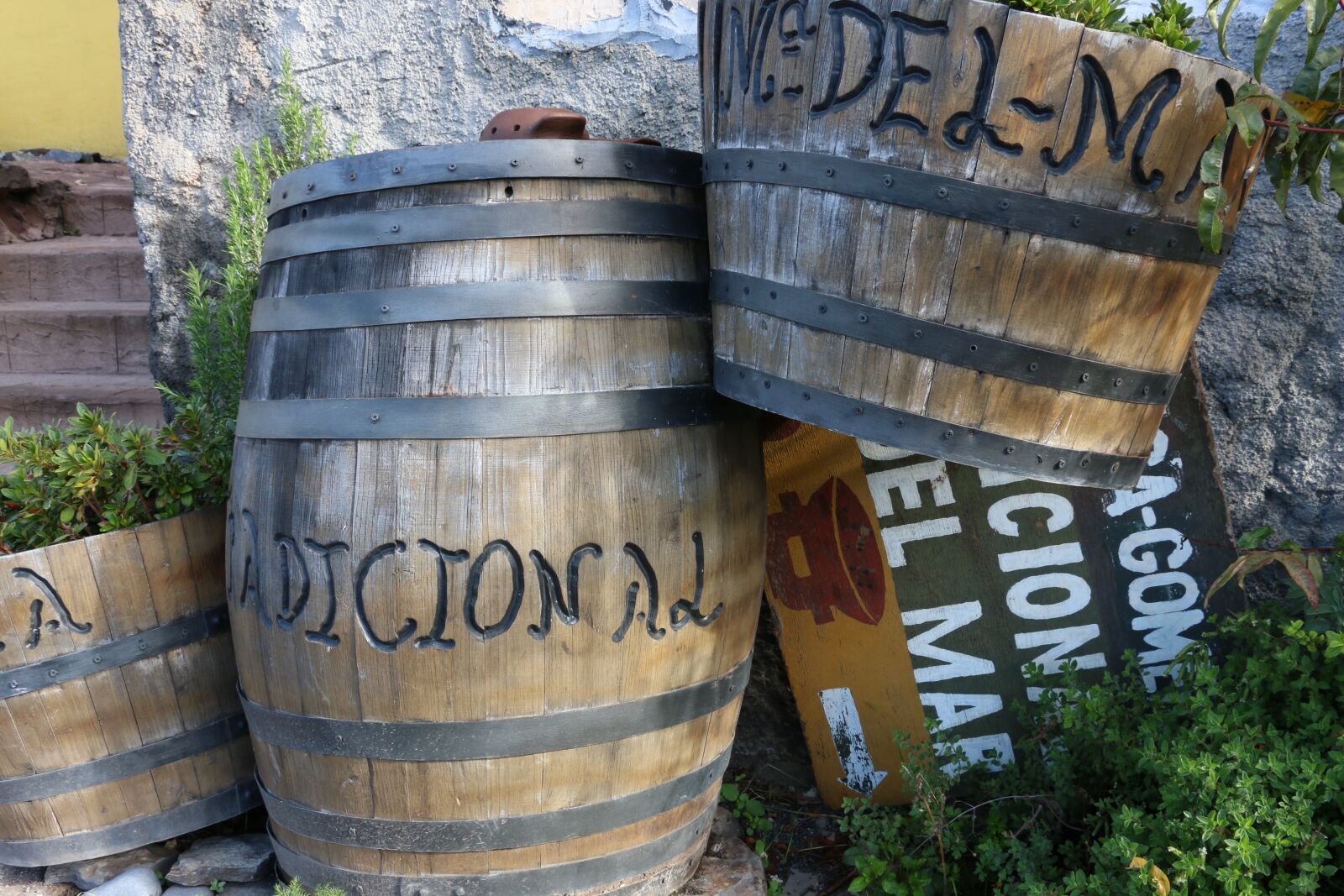 Canon EOS 70D sample photo. Barrels, la gomera, canaria photography